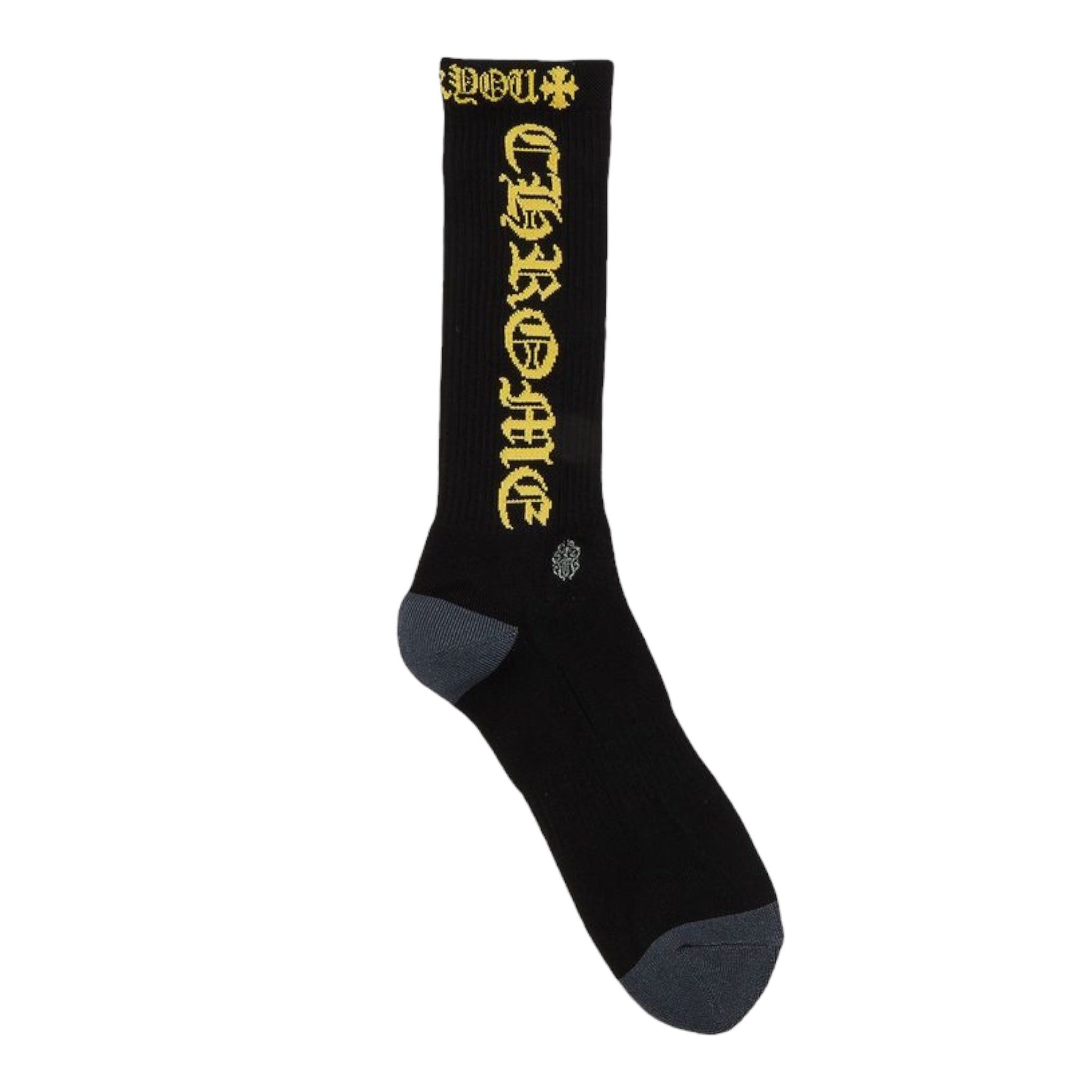 Chrome Hearts CH Logo Socks Black/Yellow – Endless Supply