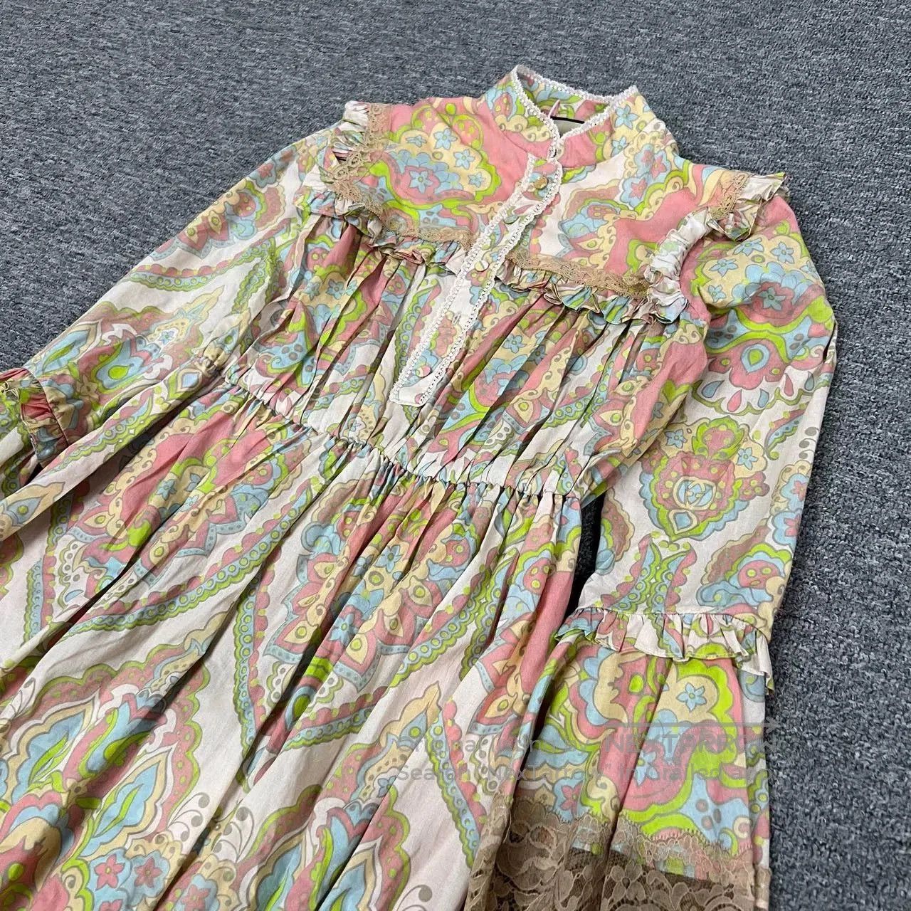 Gucci Gucci 22SS Runway Floral Court Dress. Size S / US 4 / IT 40 - 3 Thumbnail