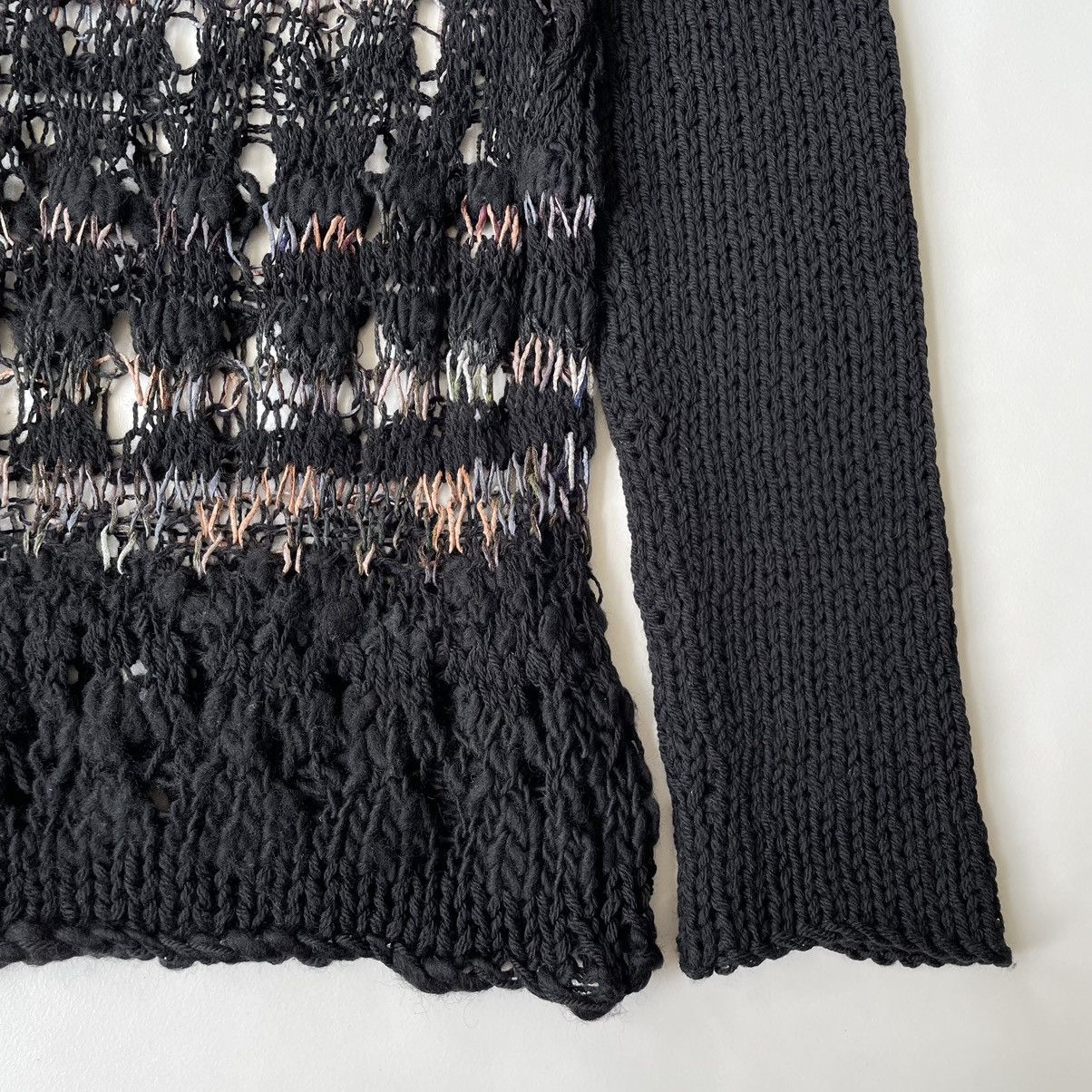 Dries Van Noten Candy Cobweb Knit Punk Sweater Size S / US 4 / IT 40 - 18 Thumbnail