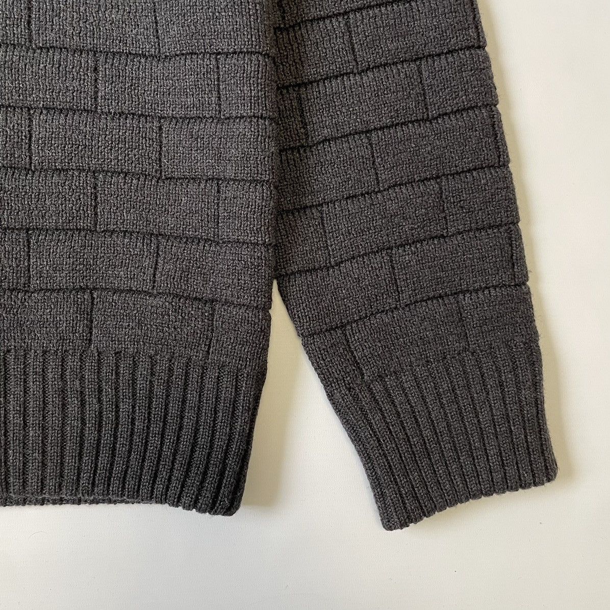 Maison Margiela A/W 08 ‘Shawl Collar’ Grey Wool Cardigan Size US XL / EU 56 / 4 - 9 Thumbnail