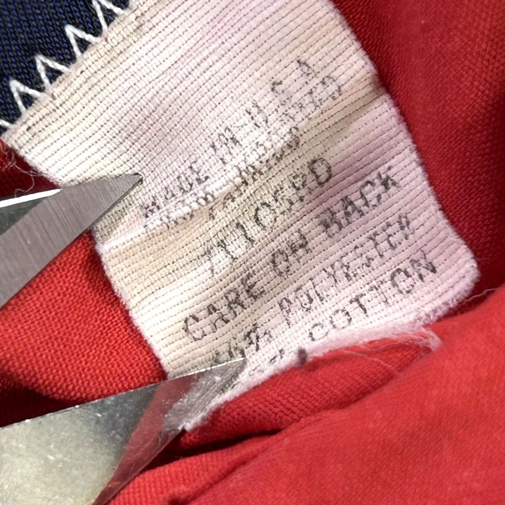 Wrangler VINTAGE Wrangler Shirt Mens Large Red Cowboy Western Pearl Snap USA X-Long Tails Size US L / EU 52-54 / 3 - 6 Thumbnail