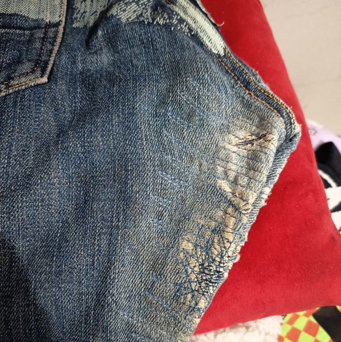 Evisu EVISU DAICOCK Jeans Vintage #3 Size US 34 / EU 50 - 11 Thumbnail