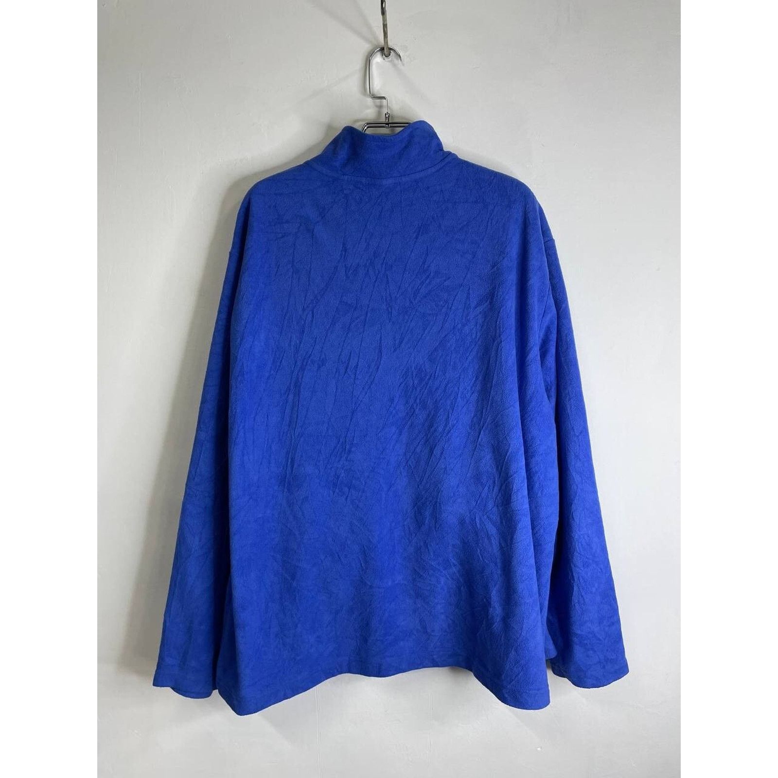 Starter Vintage Starter Blue Full Zip Fleece Jacket Size 2XL Size US XXL / EU 58 / 5 - 8 Thumbnail