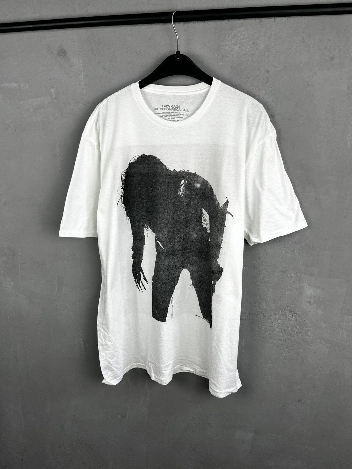 Band Tees × Designer Lady Gaga The Chromatica Ball Tour Tee Big Logo Face Size US XL / EU 56 / 4 - 3 Thumbnail