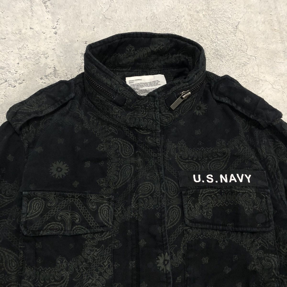 Codes Combine Codes Combine Field M65 Army Bandana Paisley Design Jacket Size US XS / EU 42 / 0 - 3 Thumbnail