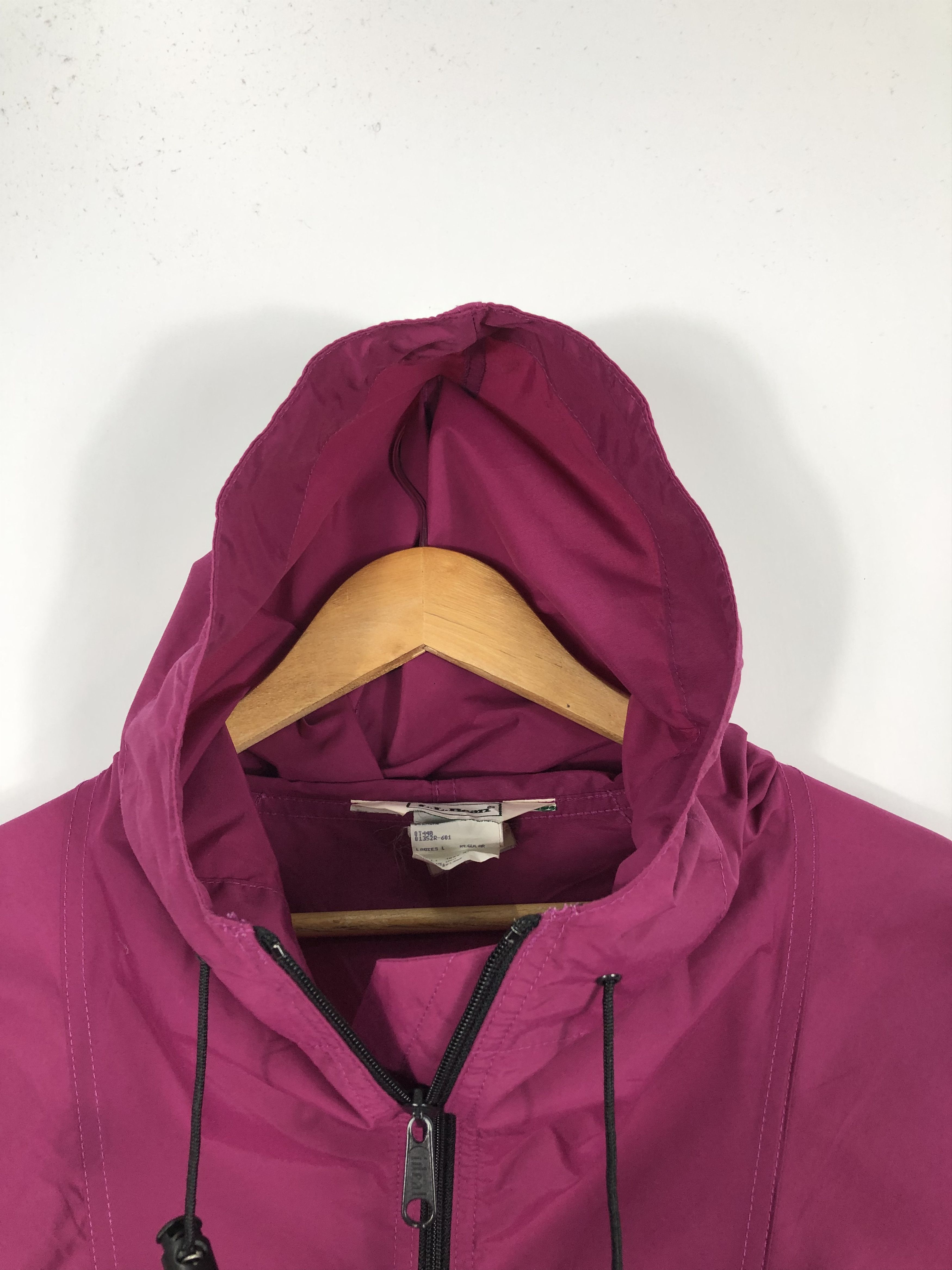 L.L. Bean Vintage 90s L.L Bean Hoodie Windbreaker Jacket J0461 Size US L / EU 52-54 / 3 - 10 Thumbnail