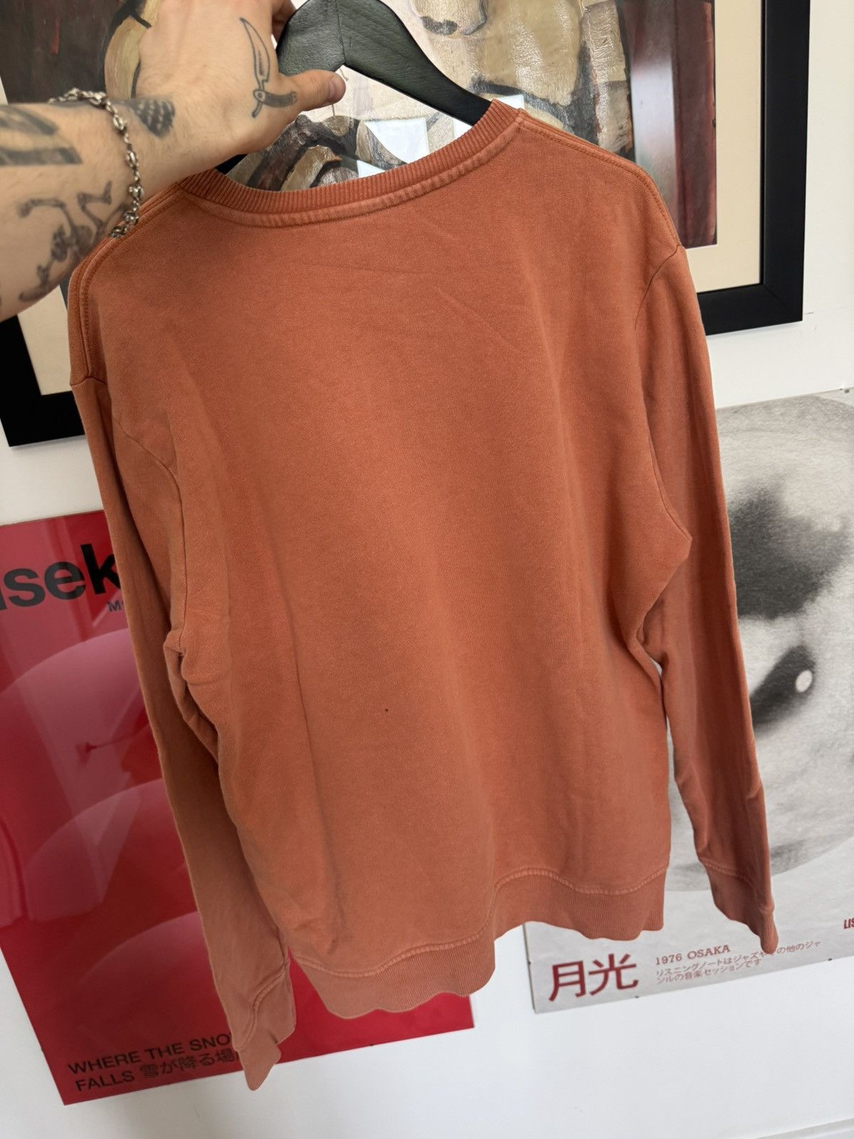 H&M Post Malone X H&M Posty Co. portrait tattoos face crewneck Size US M / EU 48-50 / 2 - 3 Thumbnail