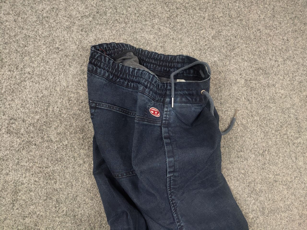 Diesel Diesel d krailey e ne Sweat Blue Denim Cropped Jeans Vintage Size 26" / US 2 / IT 38 - 3 Thumbnail