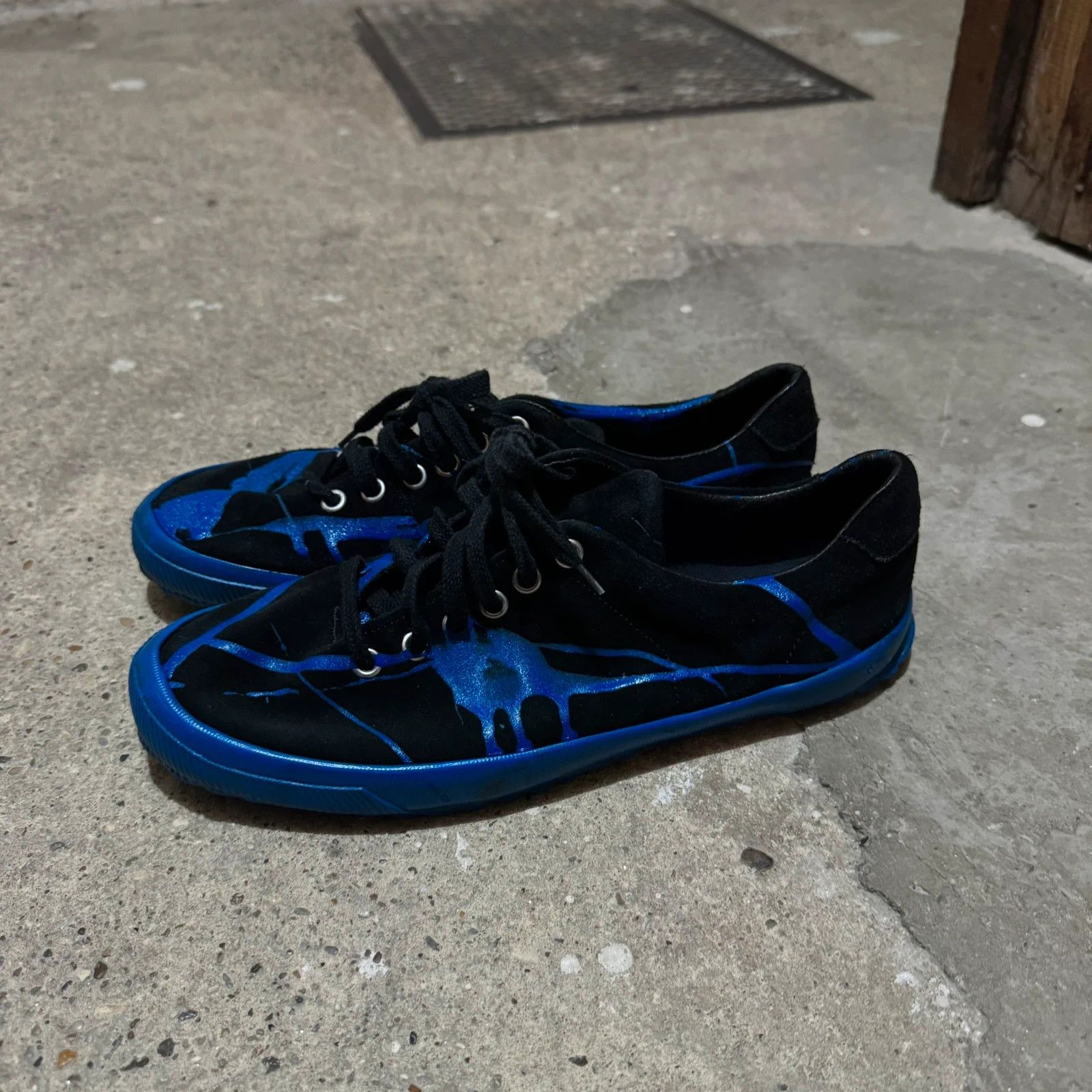 Comme des Garcons Homme Plus Comme des Garcons homme plus x Novesta drip low top sneakers Size US 8 / EU 41 - 3 Thumbnail