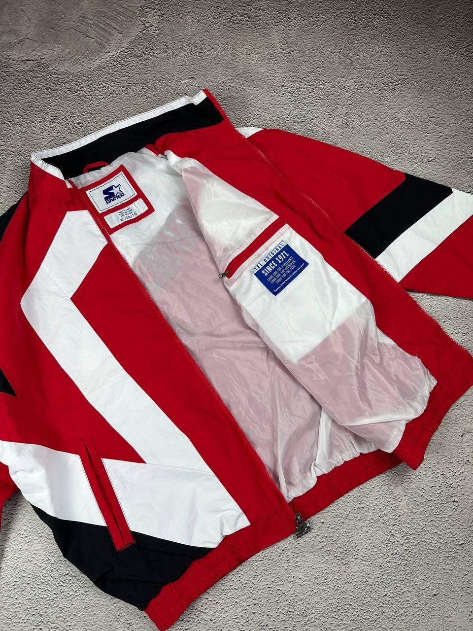 Starter Starter Nylon Jacket Atlanta Hawks Basketball Club Full Zip Size US XL / EU 56 / 4 - 7 Thumbnail