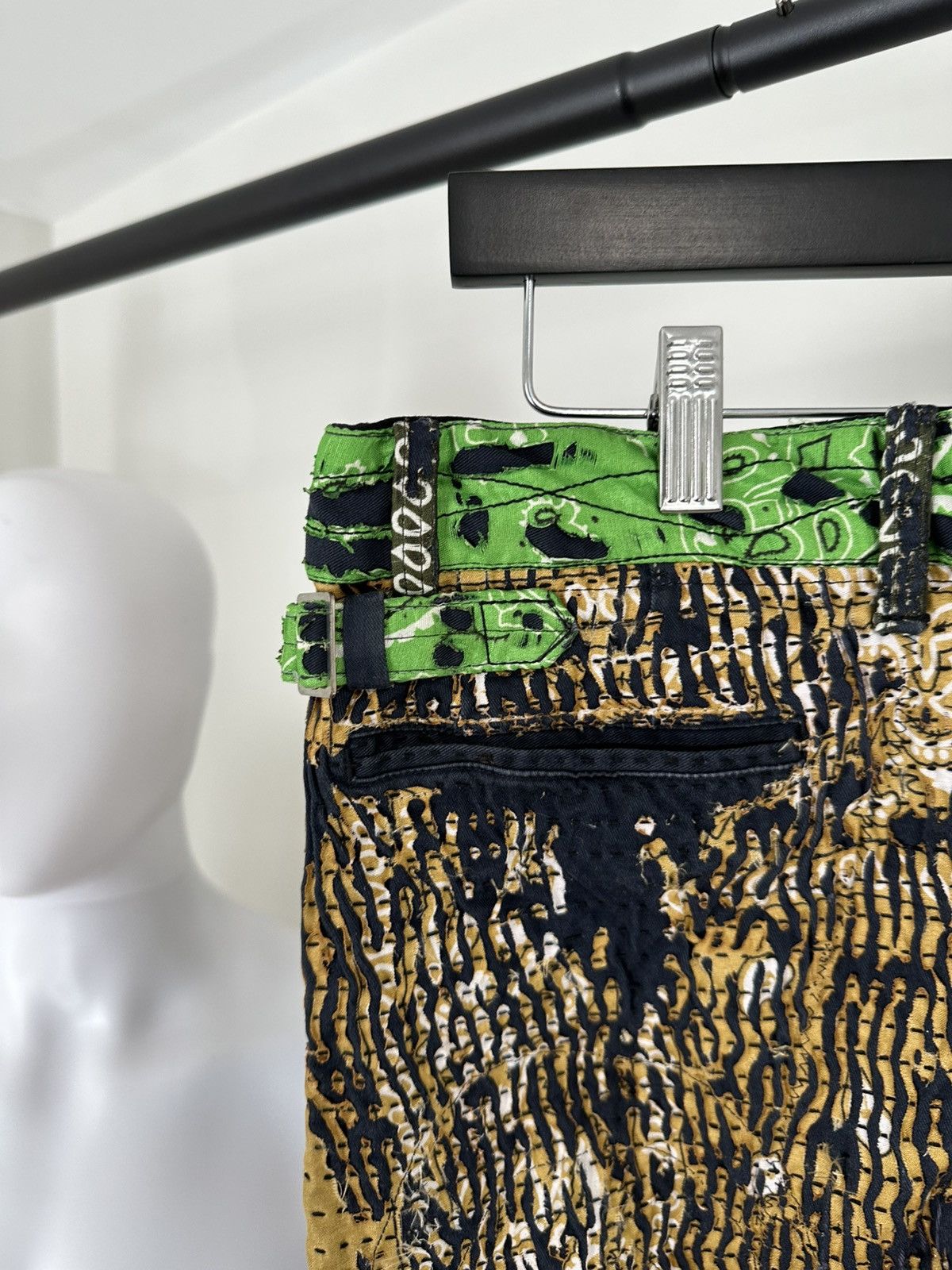 Louis Vuitton Louis Vuitton x Kaptial “Paisley Pants” Size US 32 / EU 48 - 10 Thumbnail