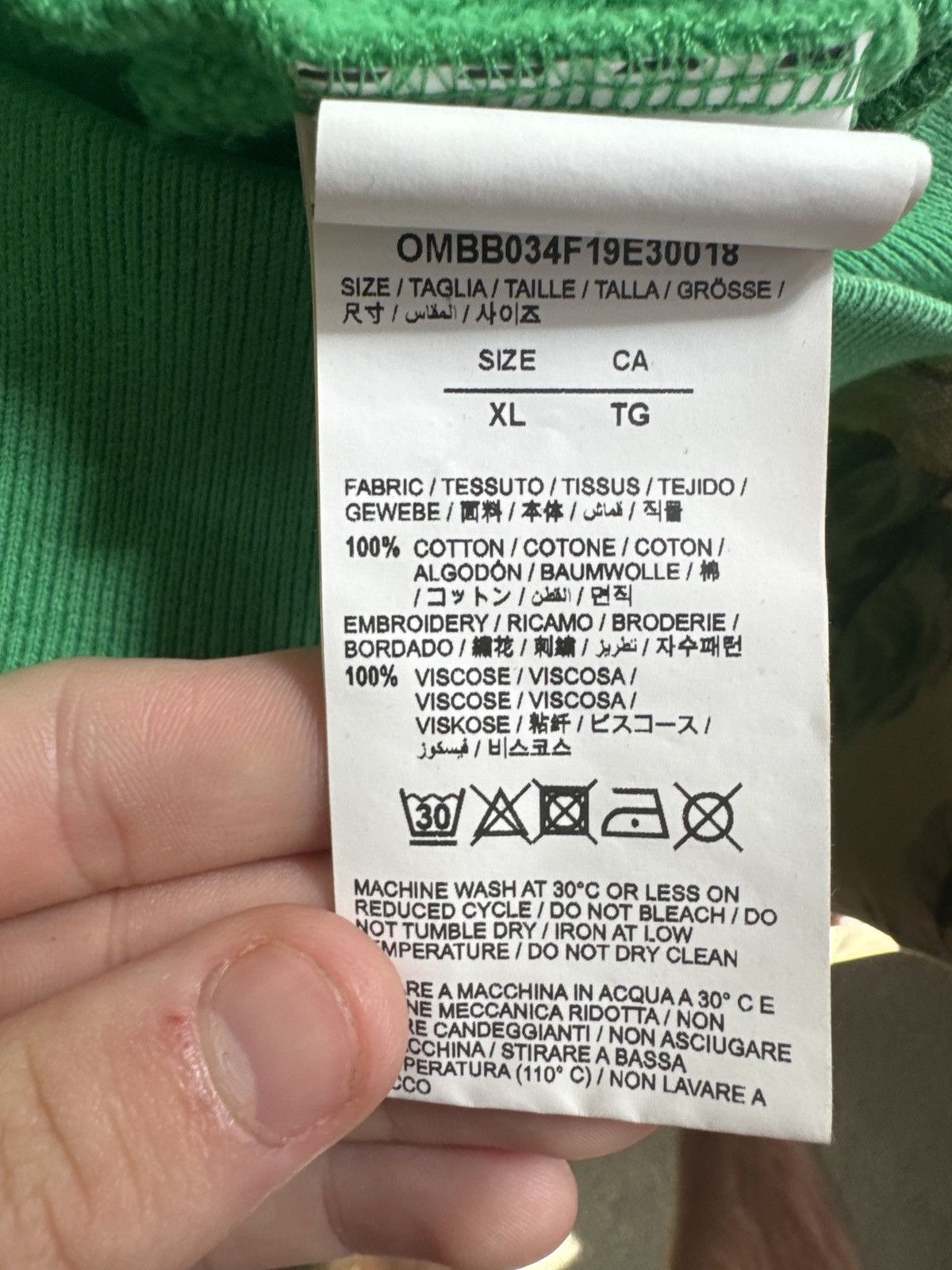 Off-White Off-White Public Television Hoodie Size US S / EU 44-46 / 1 - 7 Thumbnail