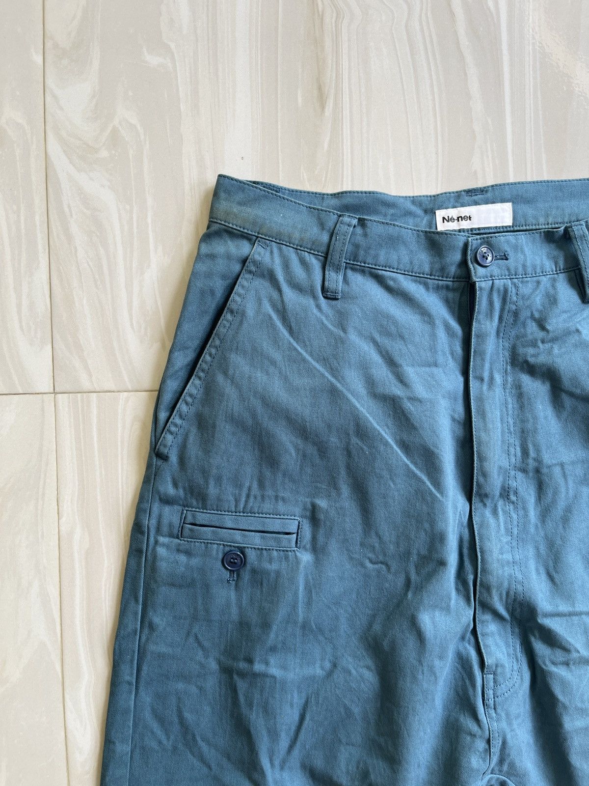 Issey Miyake × Ne-Net 🔥Rare Né-net By Issey Miyake Drop Crotch pants🔥 Size US 30 / EU 46 - 5 Thumbnail