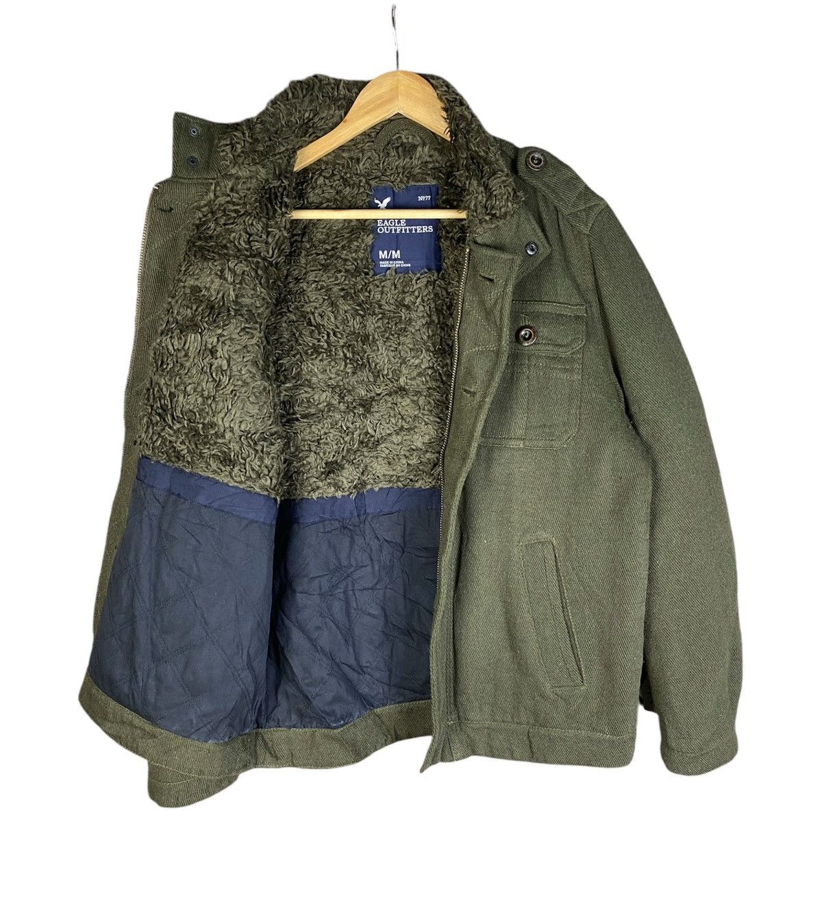 American Eagle Outfitters American Eagle Outfitters Sherpa Deck Military Jacket Size US M / EU 48-50 / 2 - 3 Thumbnail