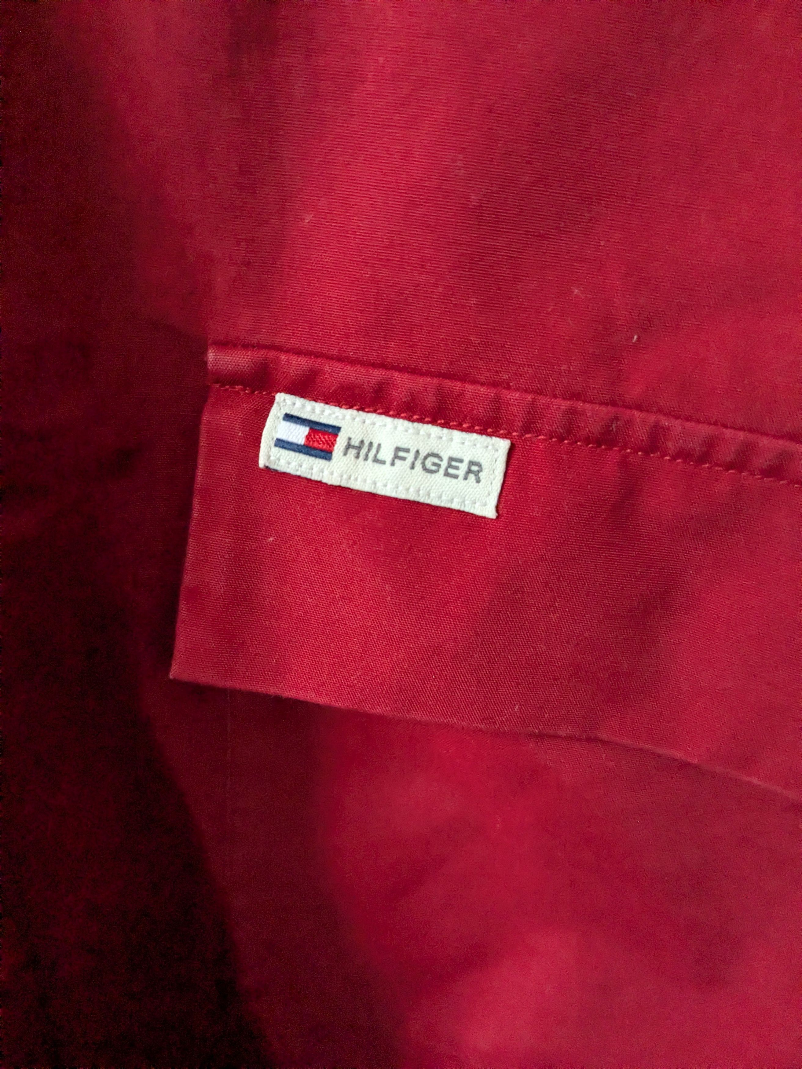 Tommy Hilfiger Tommy Hilfiger Burgundy Shirt Vintage M Size US M / EU 48-50 / 2 - 5 Thumbnail