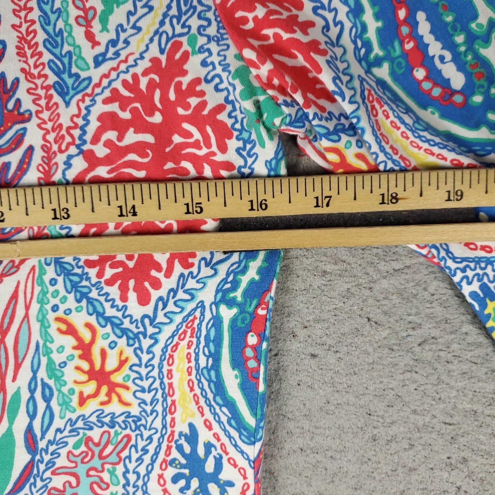 Lilly Pulitzer Lilly Pulitzer Dress Womens Small Blue Minnow V-Neck Long Sleeve Shift T-Shirt Dress Casual Formal Party/Cocktail Size S / US 4 / IT 40 - 7 Thumbnail