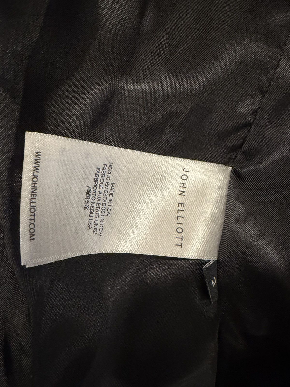 John Elliott John elliott mens leather jacket. 2/M. $1650 Size US M / EU 48-50 / 2 - 4 Thumbnail