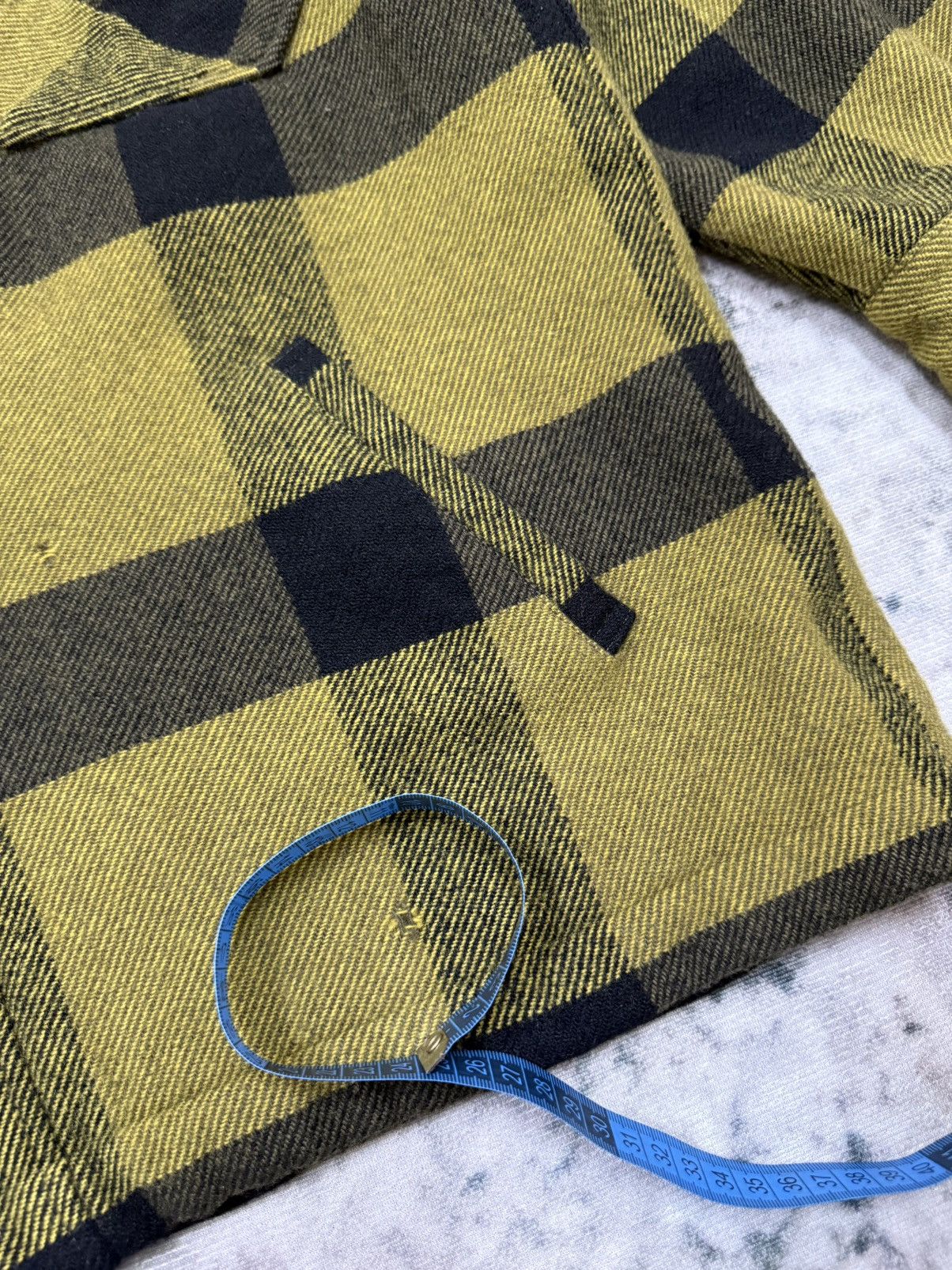 Japanese Brand × Vintage Vintage oh!theguilt chekered woolen shacket jacket Size US XL / EU 56 / 4 - 4 Thumbnail