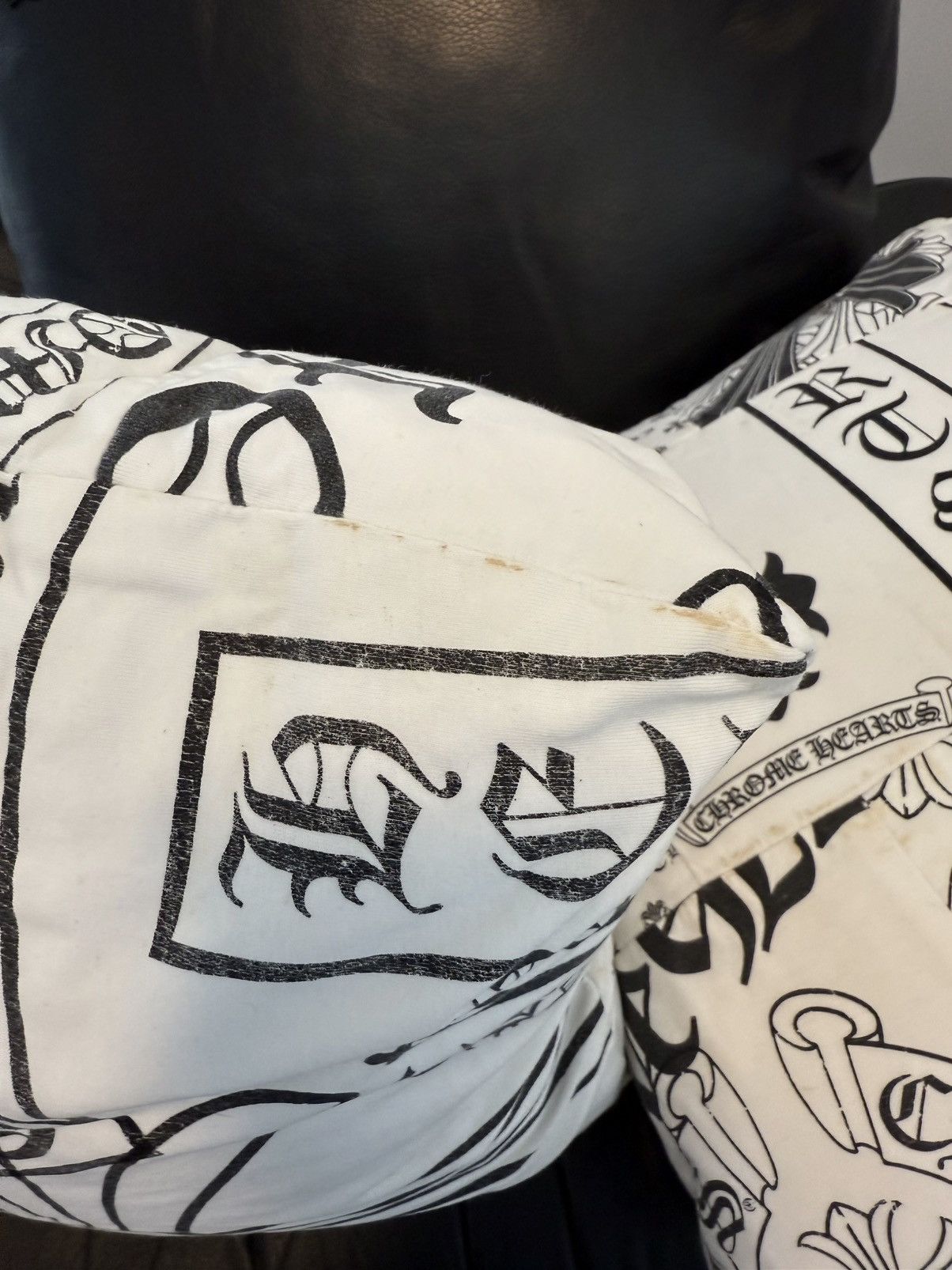 Chrome Hearts Chrome Hearts PatchWork Pillow (2) Size ONE SIZE - 4 Thumbnail
