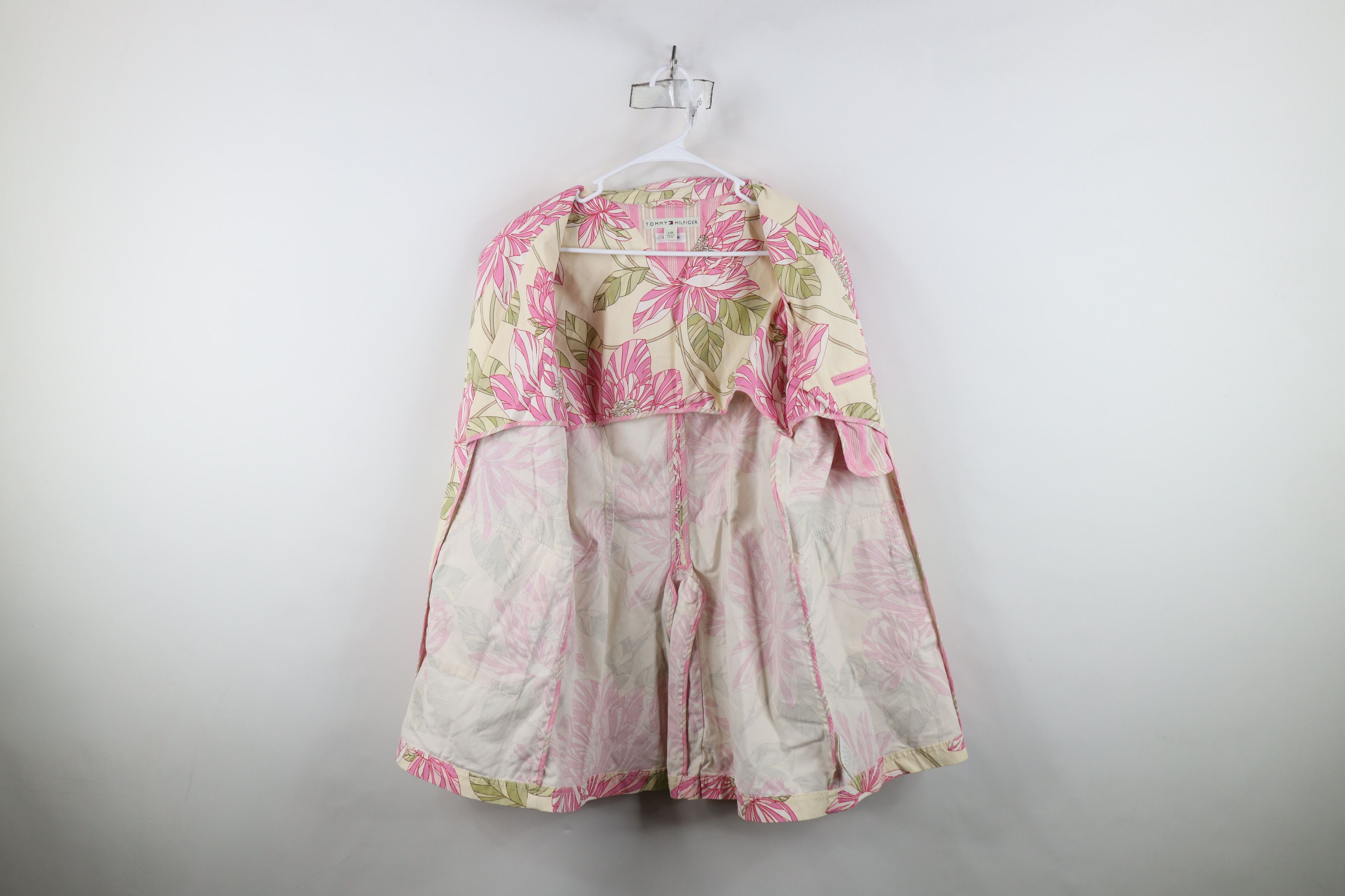 Tommy Hilfiger Vintage Y2K Tommy Hilfiger Flower Kimono Style Jacket Size L / US 10 / IT 46 - 10 Thumbnail
