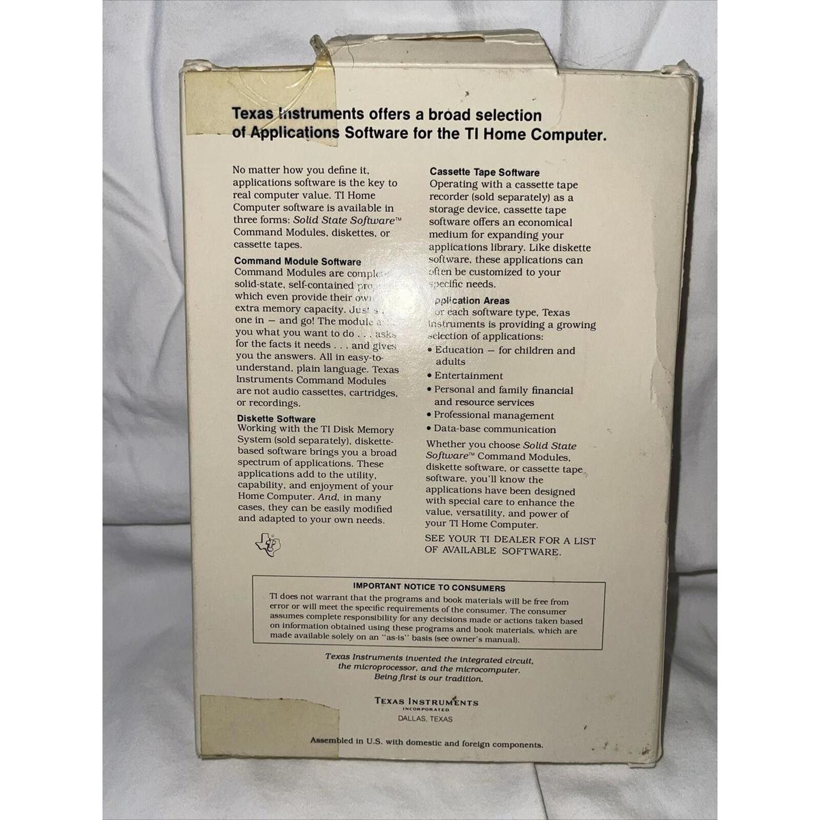 Designer Texas Instruments Tombstone City: 21st Century - Ti99 Size ONE SIZE - 2 Thumbnail
