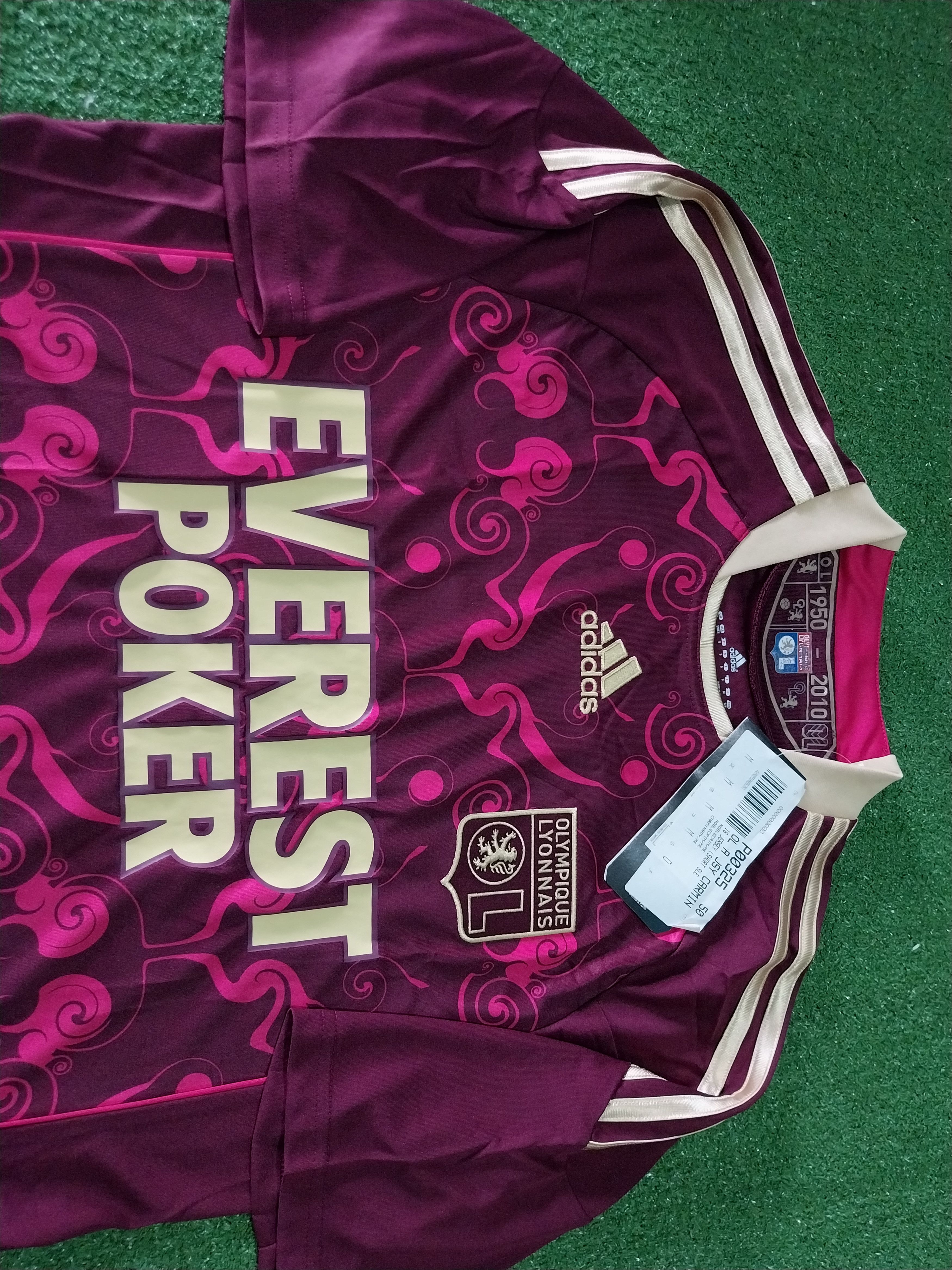 Adidas Olympique lyon away 2010/2011 yoan gourcuff jersey football Size US S / EU 44-46 / 1 - 3 Thumbnail