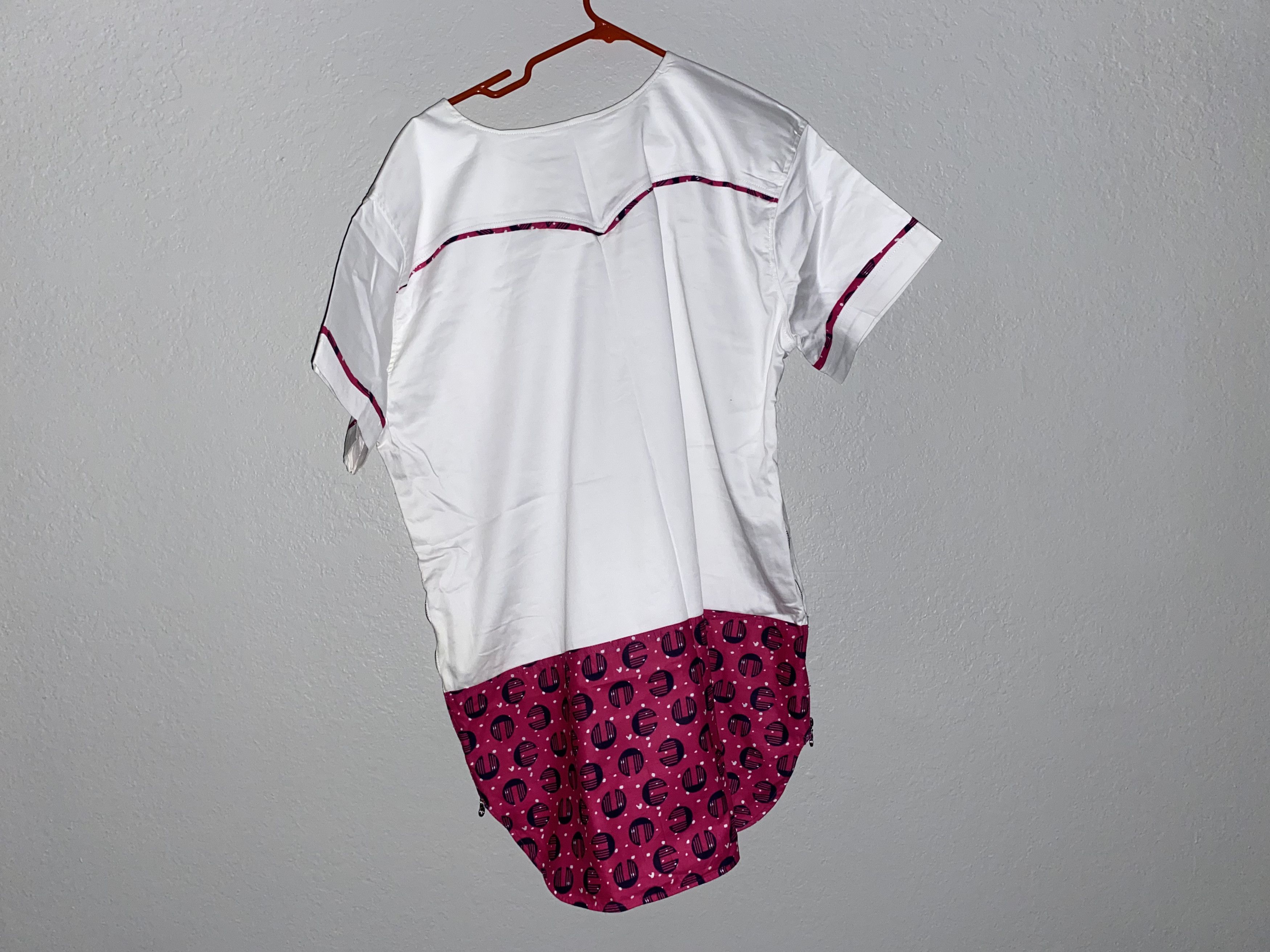Handmade × Homemade Hand home made human African Motif design tee t shirt ghana Size US XXL / EU 58 / 5 - 7 Thumbnail