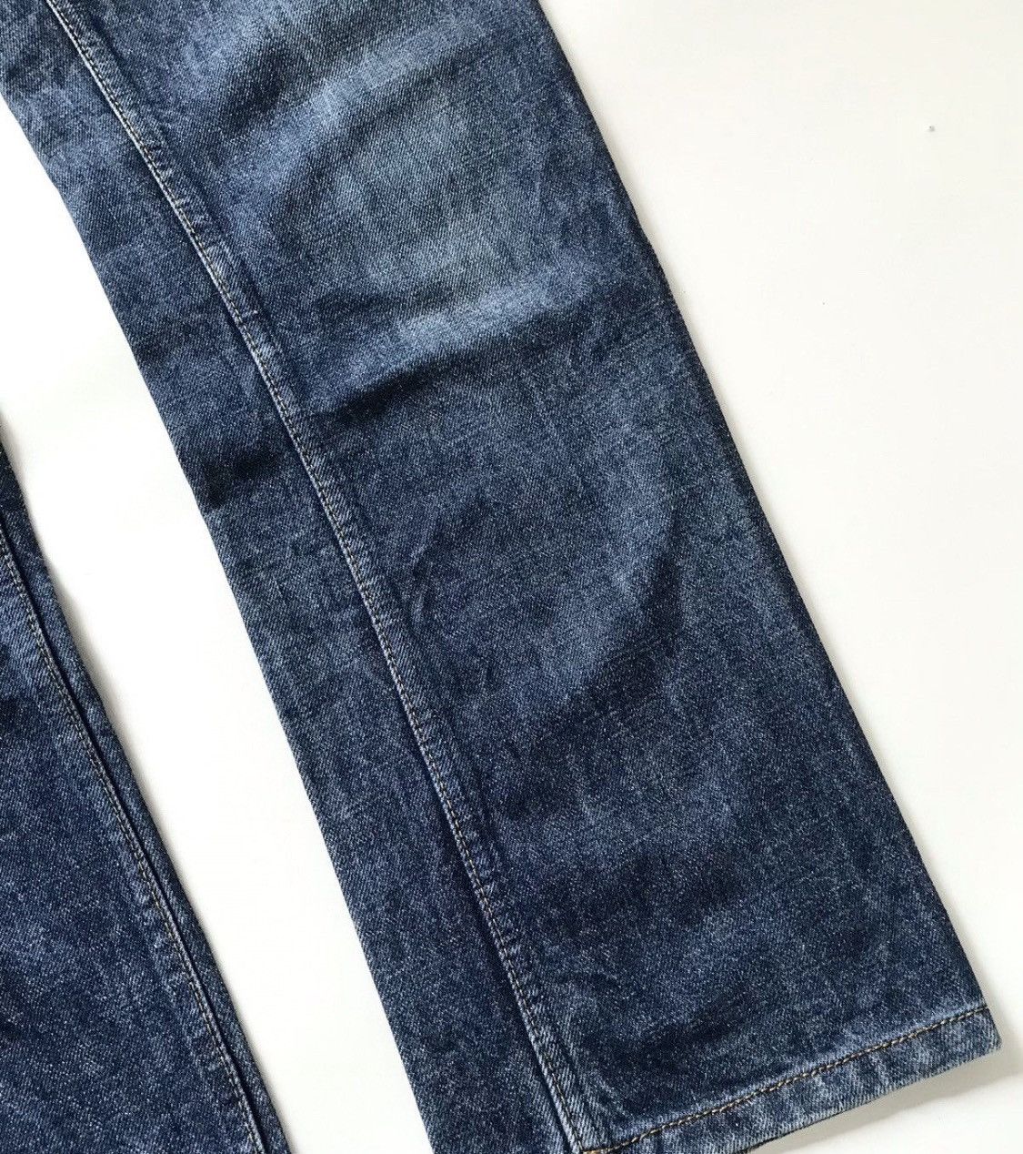 Helmut Lang Vintage helmut lang classic raw indigo jeans Size US 32 / EU 48 - 2 Thumbnail