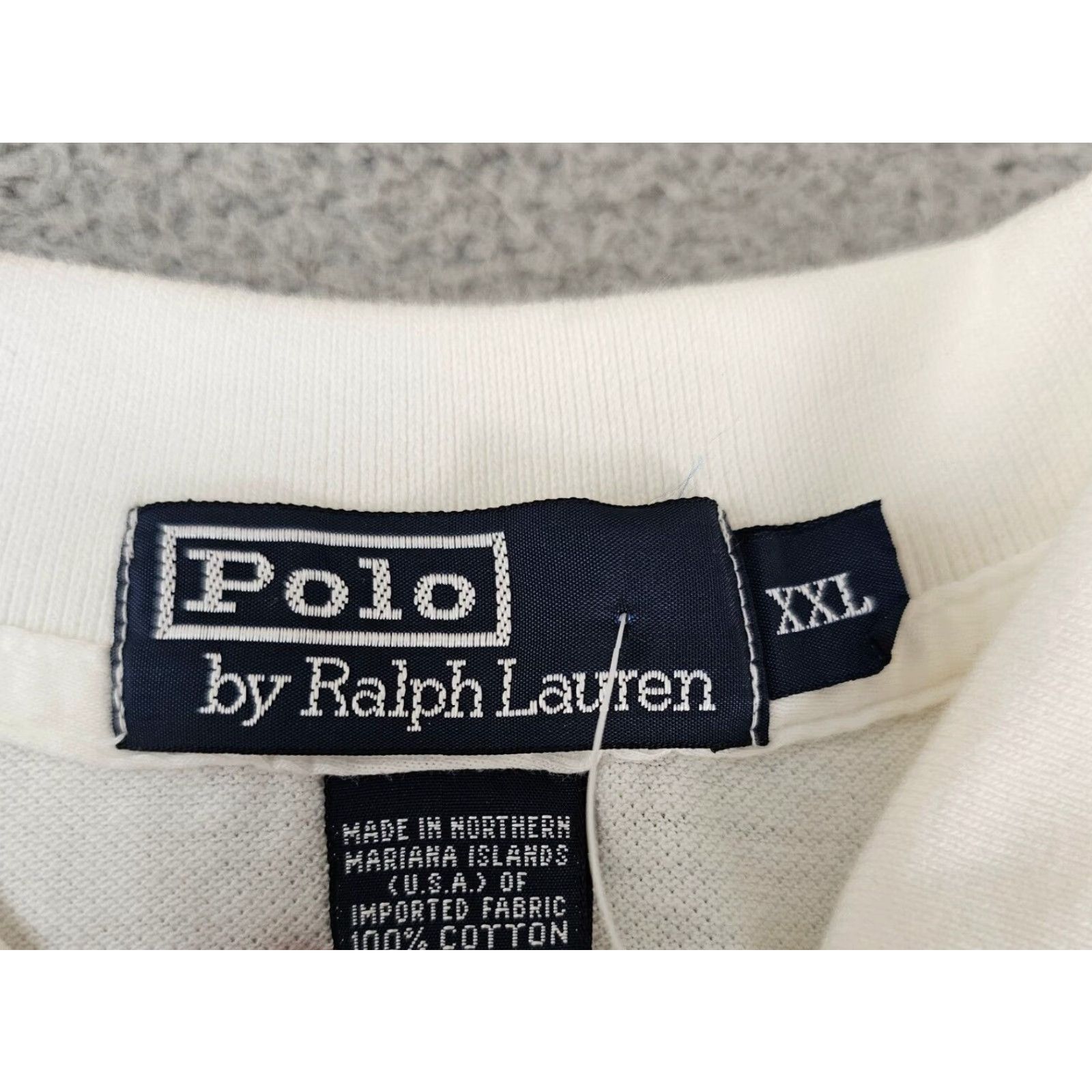Polo Ralph Lauren VINTAGE Polo Ralph Lauren Polo Mens 2XL White Shirt Logo Pony 90s Classic Preppy 100% Cotton Casual Short Sleeve Knit Button Collar Mens Size US XXL / EU 58 / 5 - 5 Thumbnail