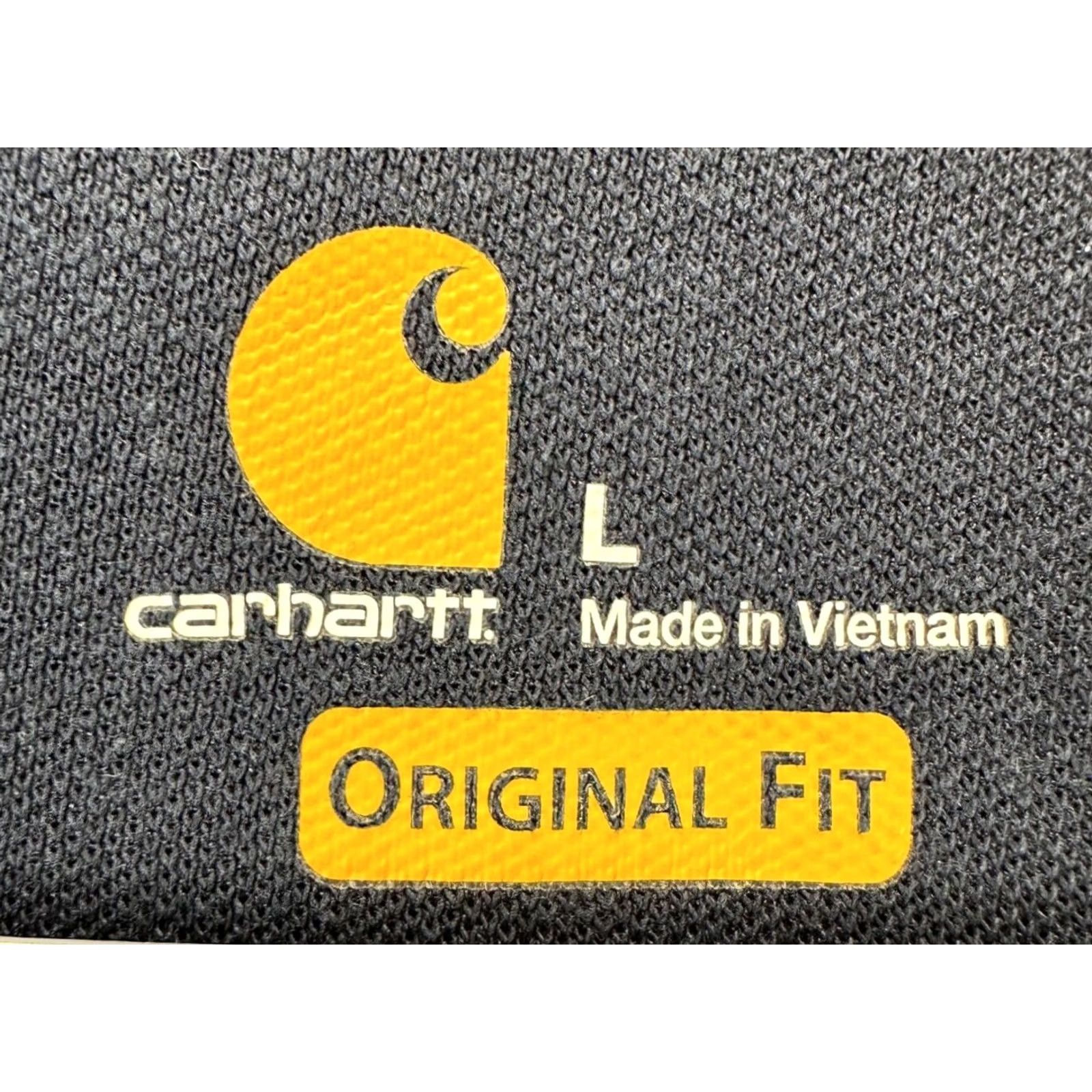Carhartt Carhartt Polo Shirt Adult Large Black Colorblock Original Fit Workwear Rugby Men Size US L / EU 52-54 / 3 - 4 Thumbnail