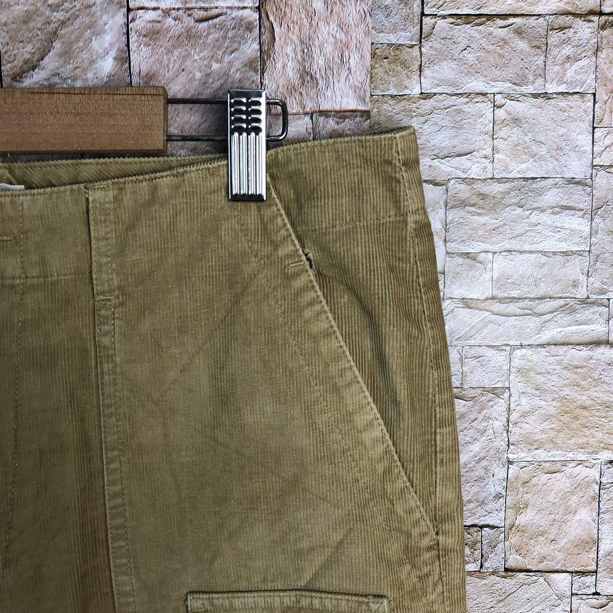 Gap Gap Reservist vintage Brown Corduroy bush Pants #A153 Size US 31 - 9 Thumbnail