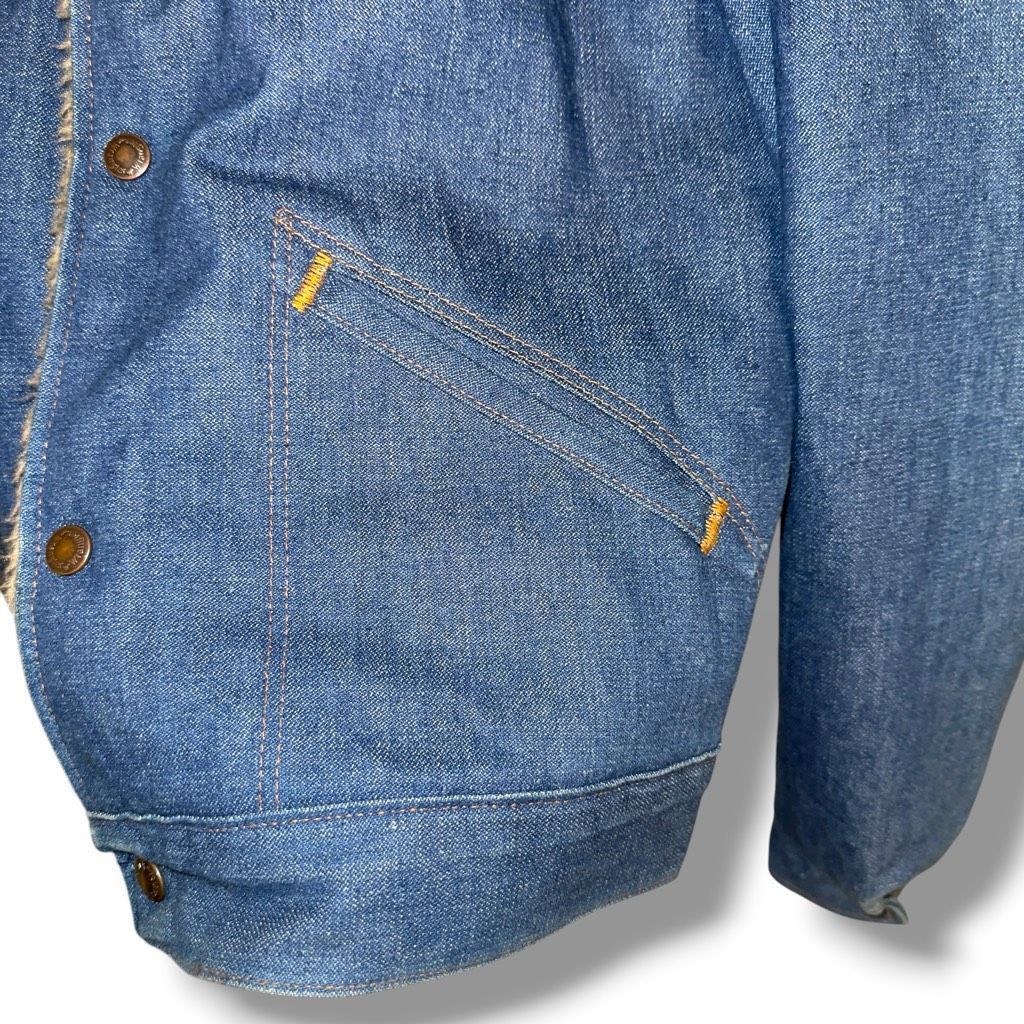 Wrangler Vintage Wrangler Made in USA Sherpa Denim Jean Jacket Men’s Size M Size US M / EU 48-50 / 2 - 5 Thumbnail