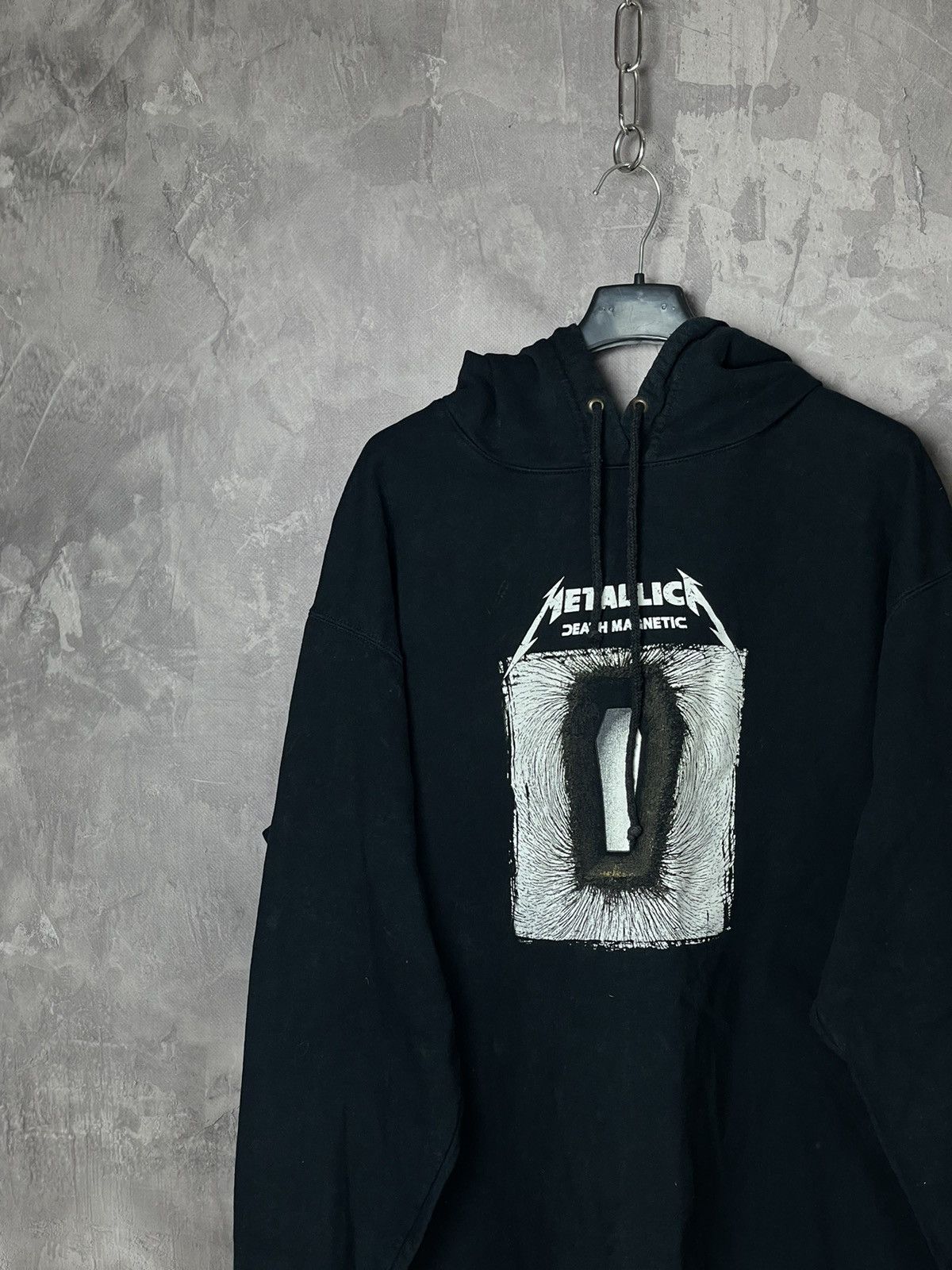 Band Tees × Metallica × Vintage Vintage Hoodie Metallica Goth Black Vintage Rare Size US XL / EU 56 / 4 - 3 Thumbnail