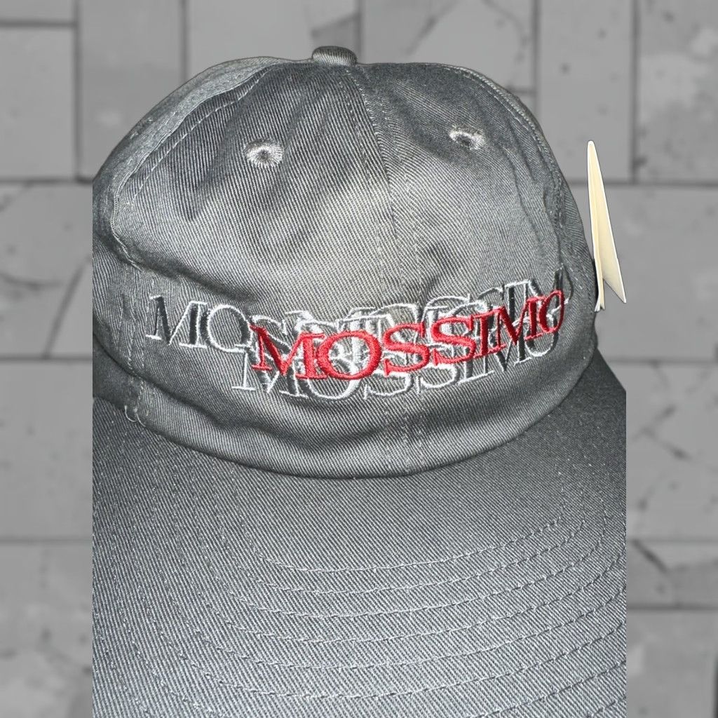 Mossimo VTG Mossimo Baseball Style Hat Snap Back Men One Size Gray Leather Cap Size ONE SIZE - 1 Thumbnail