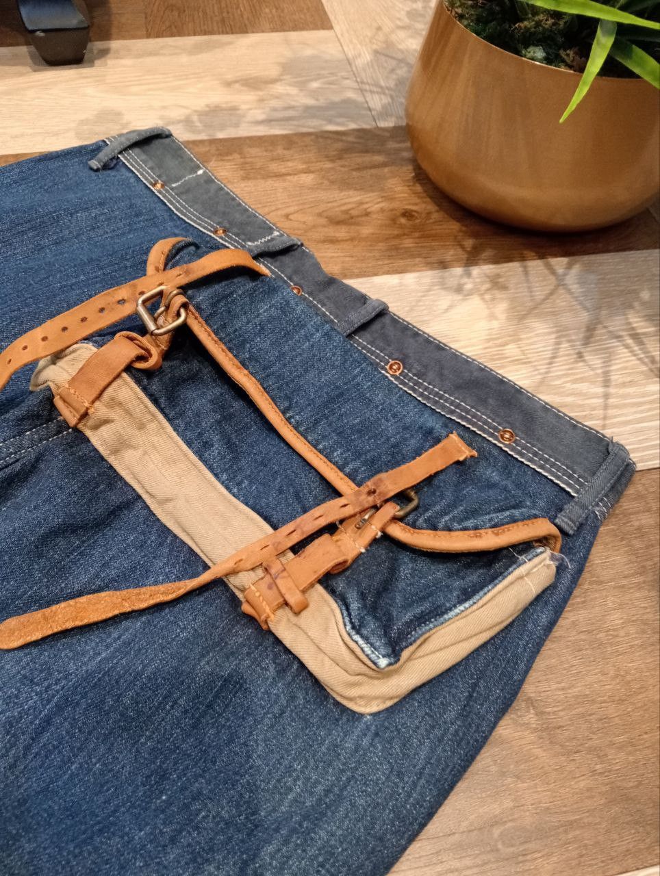 Kapital KAPITAL X KIRO HIRATA HIP BAG FLARED DENIM PANTS Size US 30 / EU 46 - 16 Thumbnail