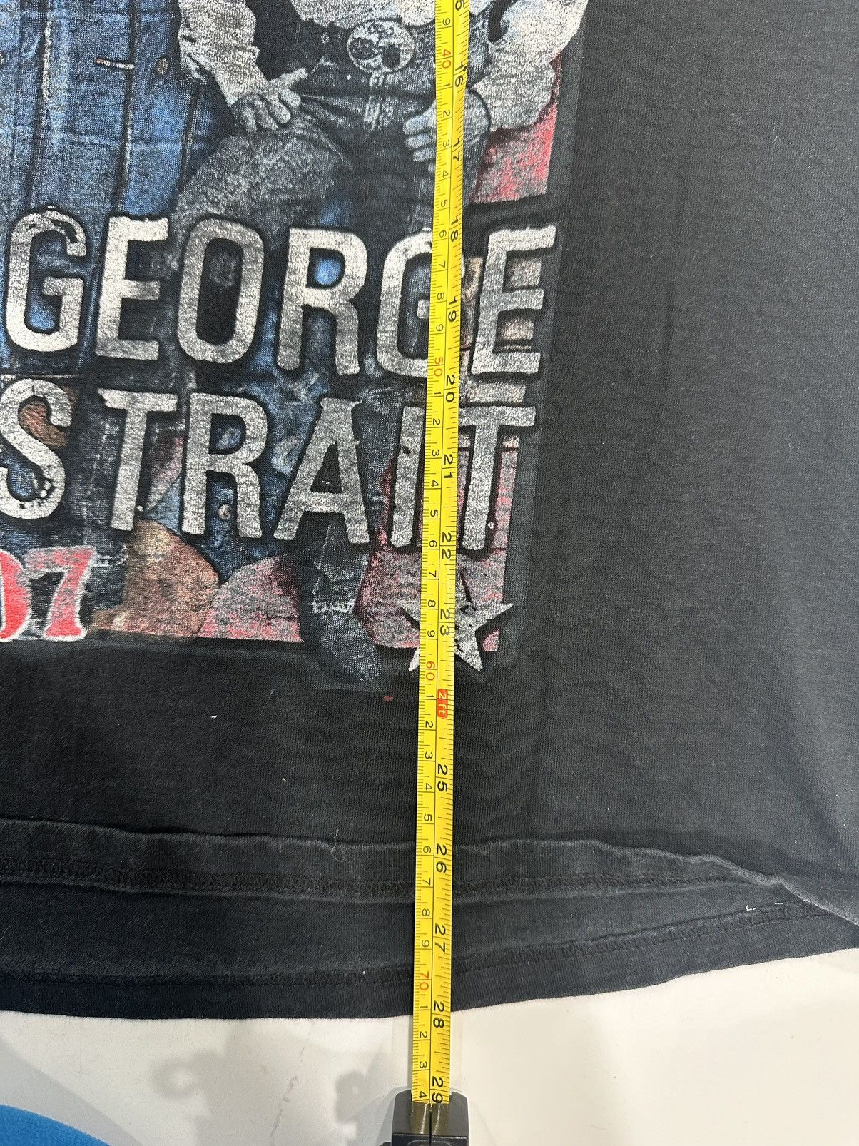 Band Tees × Vintage Vintage 2007 George Strait Tour Taylor Swift First T-Shirt Size US L / EU 52-54 / 3 - 5 Thumbnail