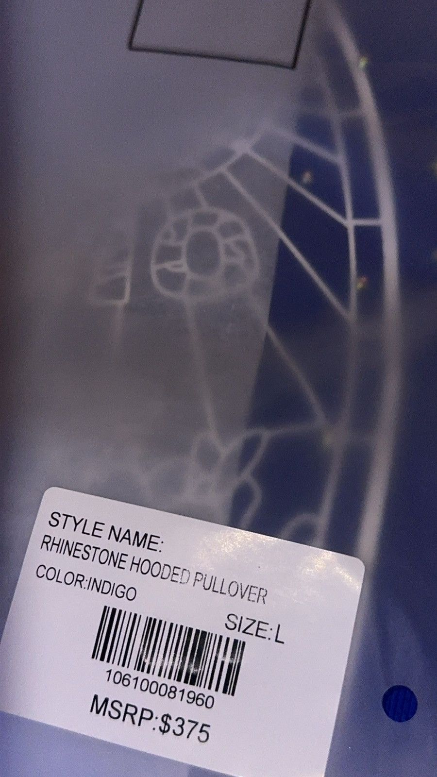 Who Decides War Who decodes war hoodie ‘’Rhinestones’’ Size US M / EU 48-50 / 2 - 8 Thumbnail