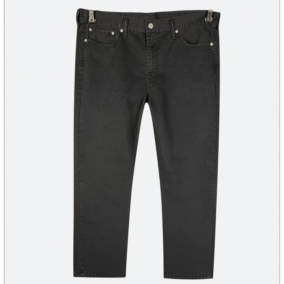 Levi's Levis 514 Straight Fit Pants Mens 38x32* Black Cotton Twill Size US 38 / EU 54 - 1 Thumbnail