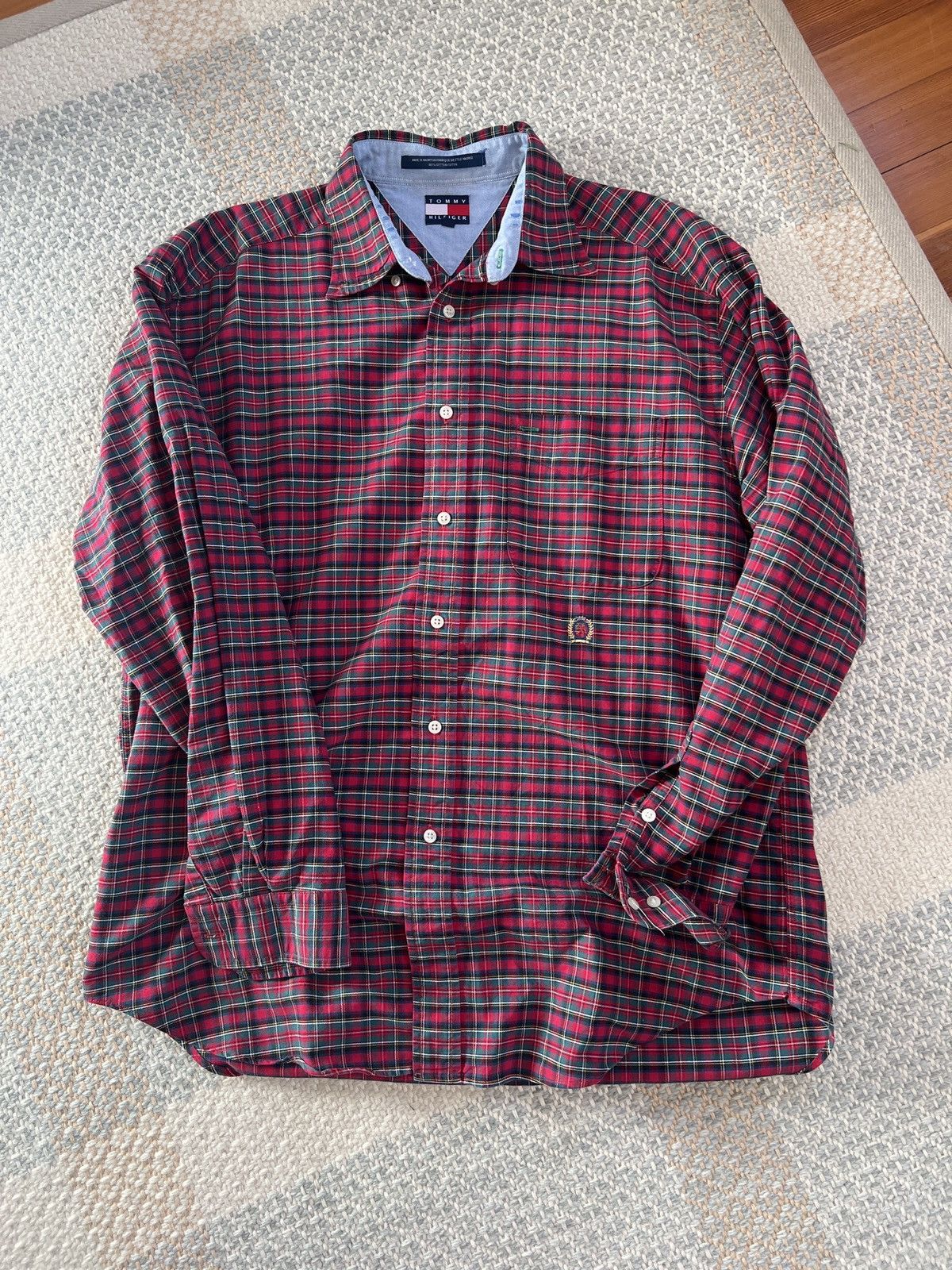 Tommy Hilfiger Vintage Tommy Hilfiger button up Size US M / EU 48-50 / 2 - 1 Thumbnail