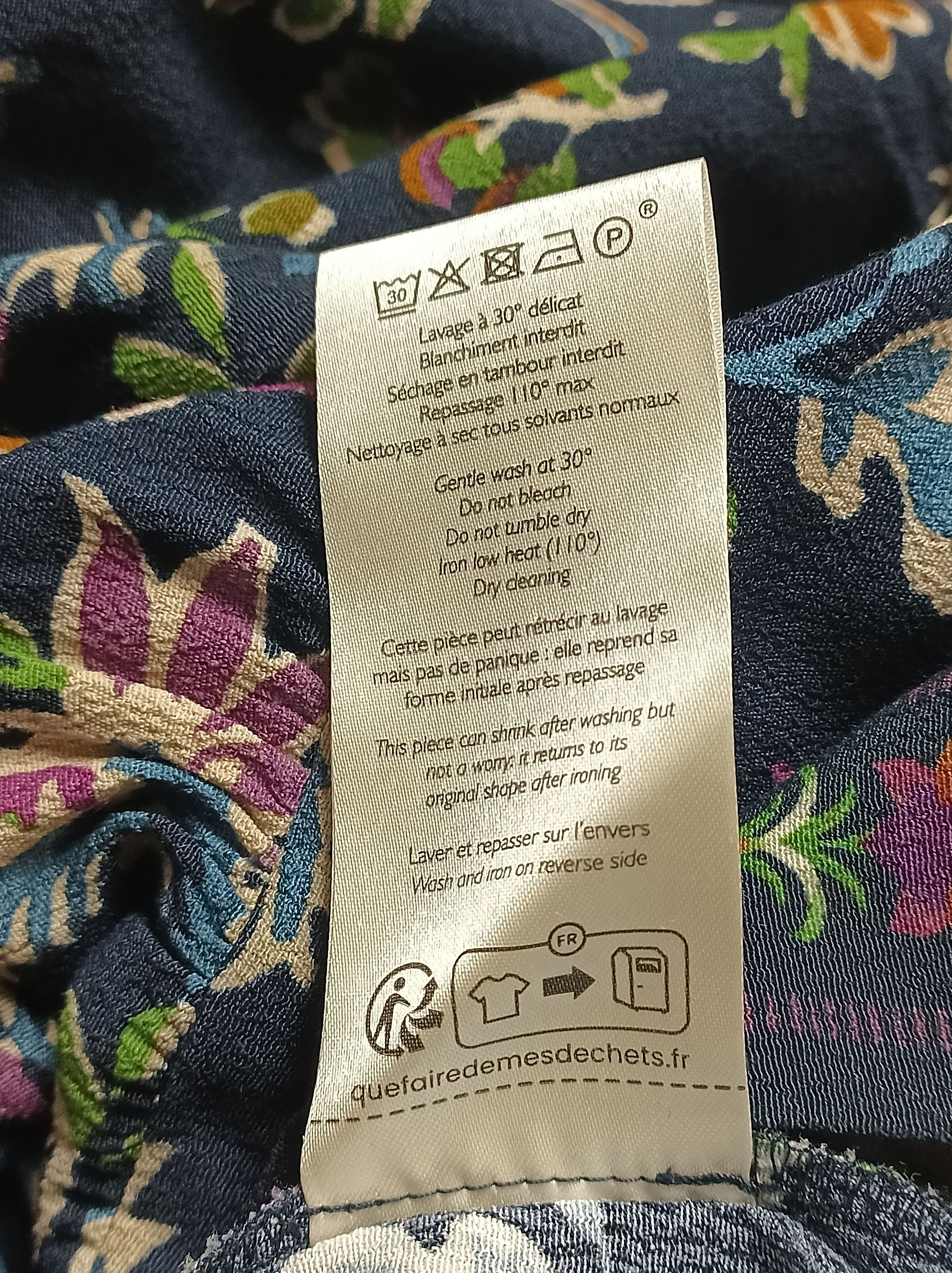 Sezane Sezane Tammie Flowers Print Long Skirt EU 40 Size 28" / US 6 / IT 42 - 13 Thumbnail