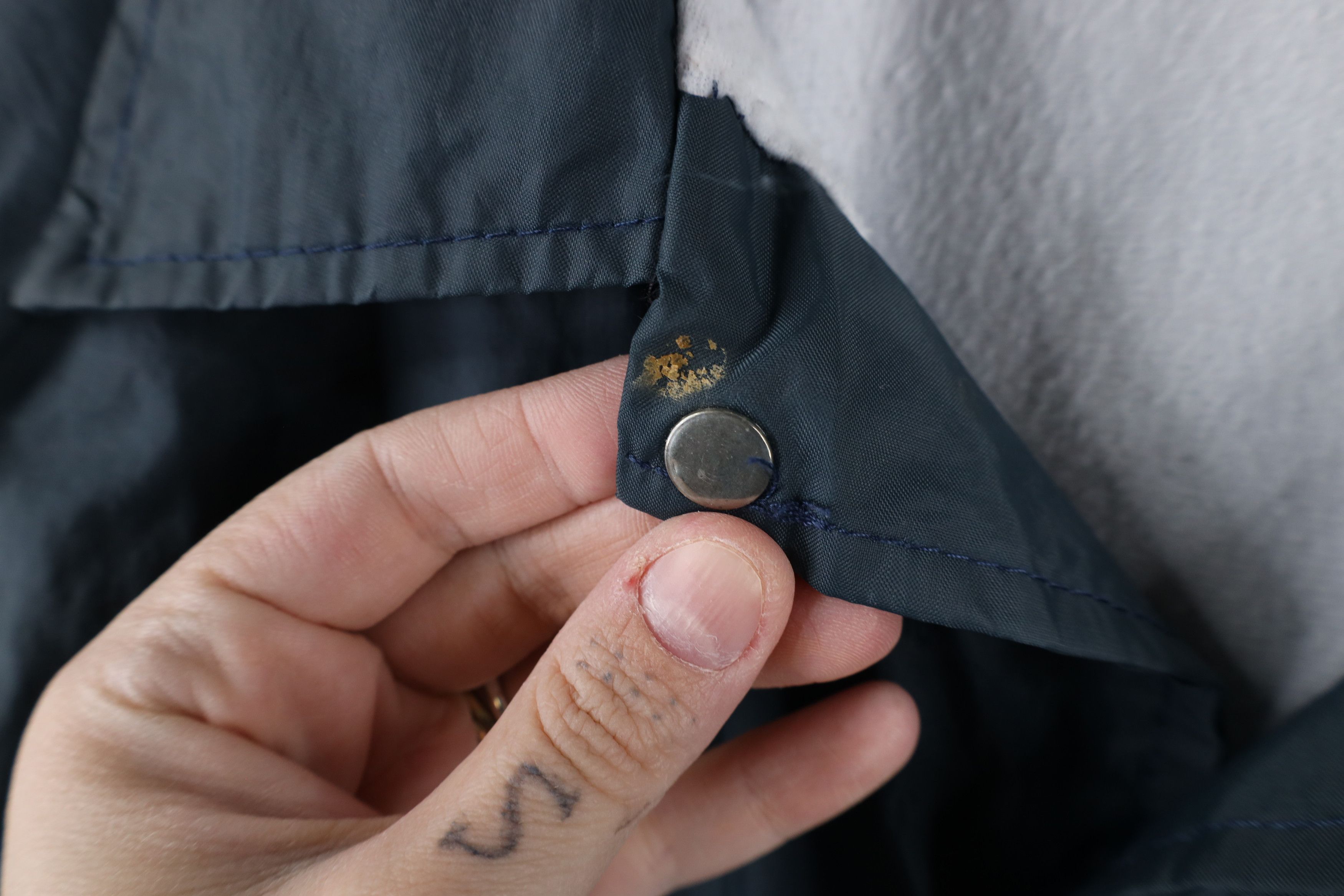 Vintage Vintage 70s Streetwear Lined Coach Coaches Jacket Blue USA Size US XL / EU 56 / 4 - 12 Thumbnail