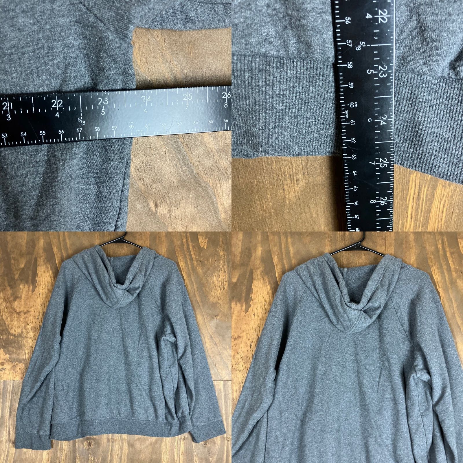 Ralph Lauren Lauren Ralph Lauren Womens Hoodie Gray Black Label Pullover Long Sleeve XL Large Size XLarge Hooded Sweater Casual Workwear Size XL / US 12-14 / IT 48-50 - 8 Thumbnail
