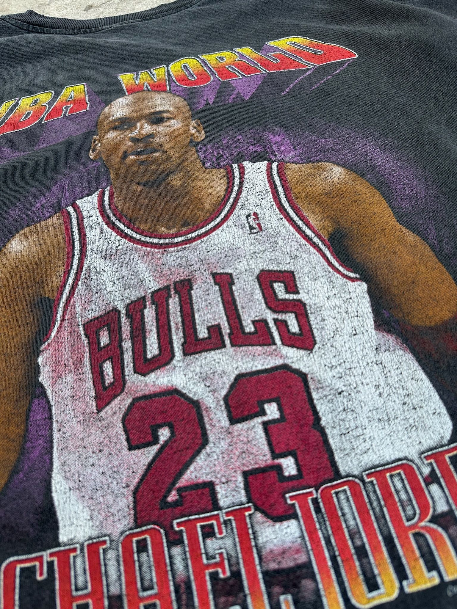 Rap Tees Michael Jordan T-Shirt faded Size US M / EU 48-50 / 2 - 13 Thumbnail