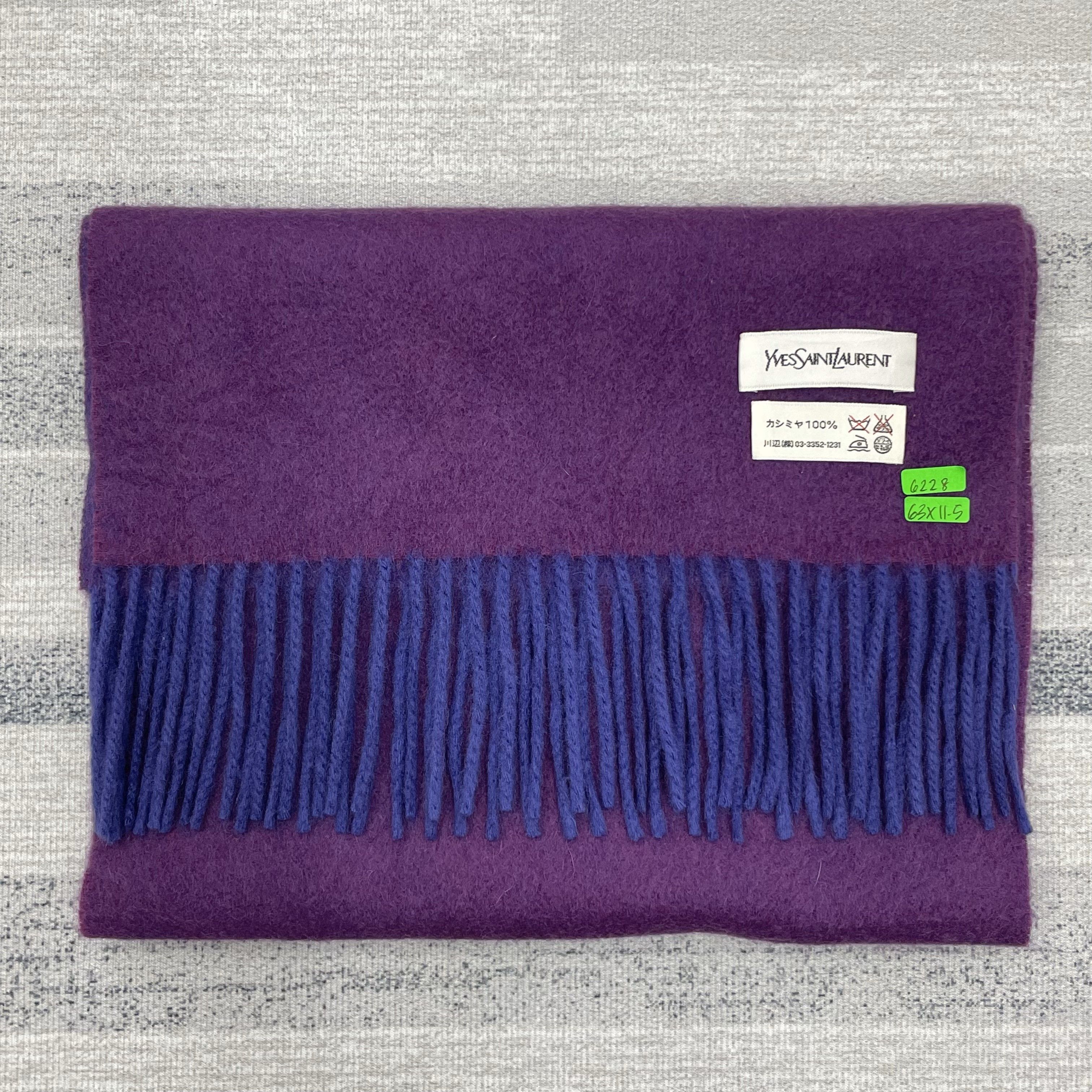 Vintage Yves Saint Laurent Scarf / Muffler - 6228 Size ONE SIZE - 12 Thumbnail