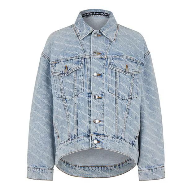 o1g2r1mq0824 Denim Jackets in Light Blue