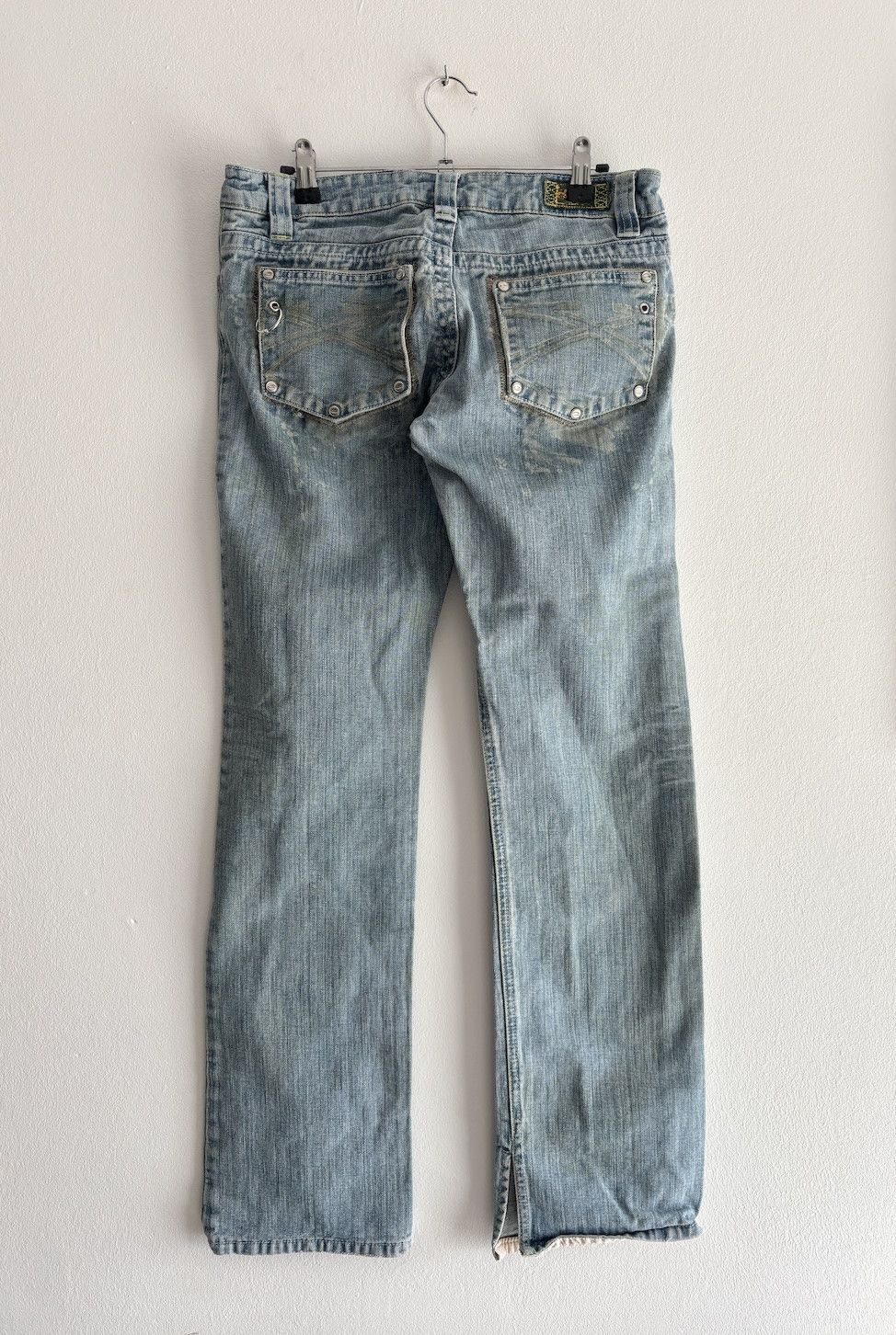 Oakley RARE 00's Oakley X Metal Industrial Denim Jeans (M) Size US 28 / EU 44 - 1 Thumbnail