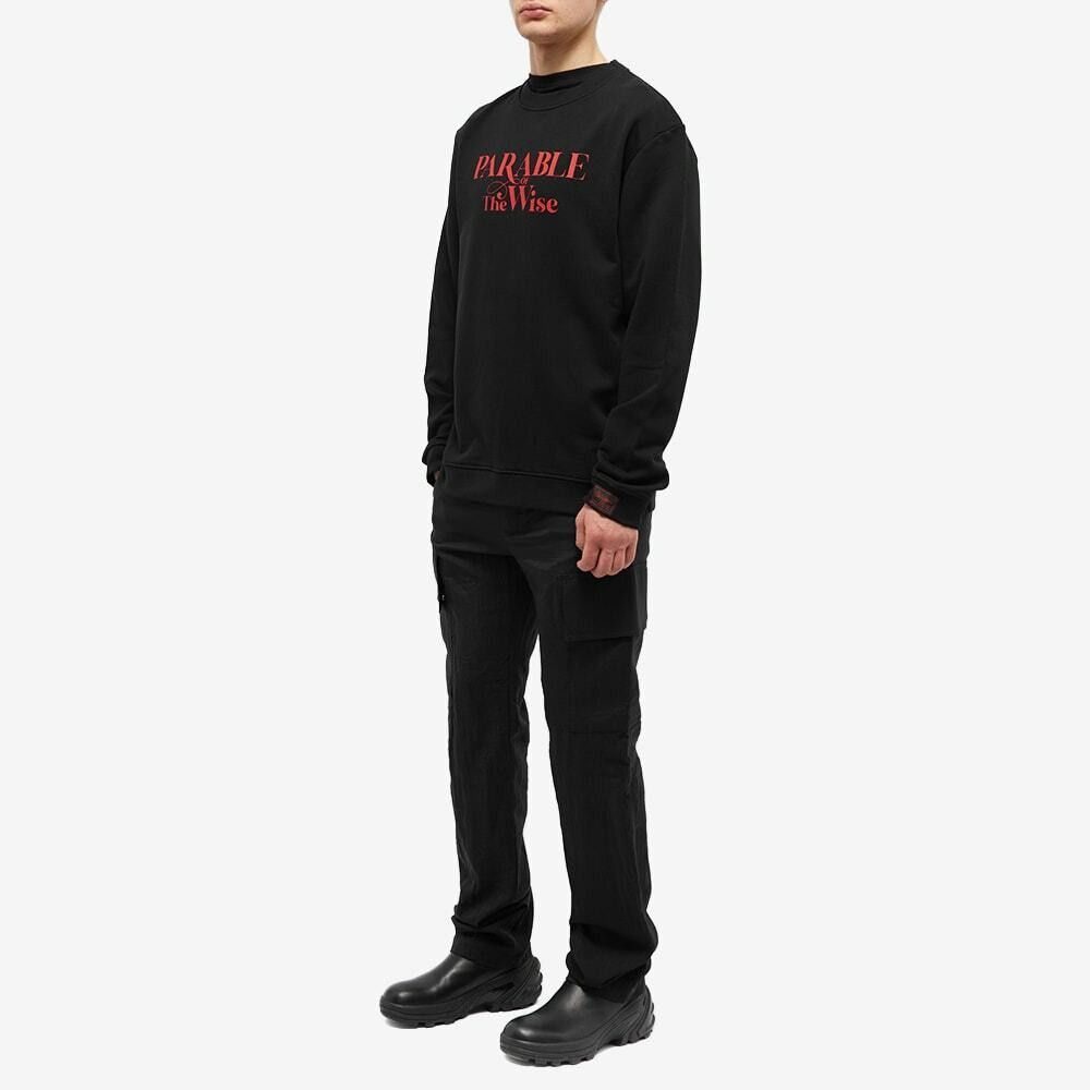 Raf Simons o1tko10326 Parable The Wise Sweatshirt in Multicolor Size US L / EU 52-54 / 3 - 4 Thumbnail