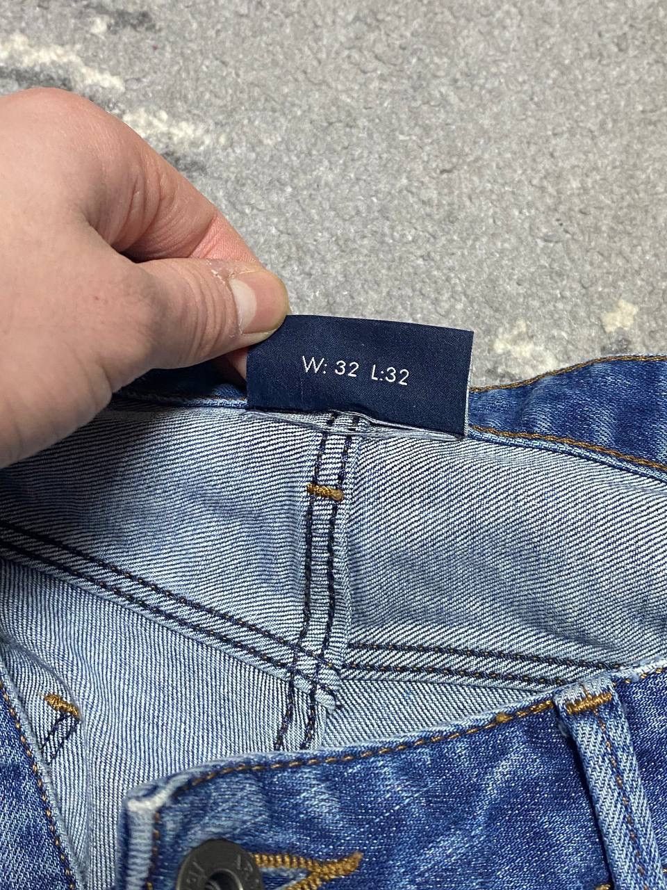 Armani × Emporio Armani Vintage blue Armani Jeans Denim Size US 32 / EU 48 - 5 Thumbnail