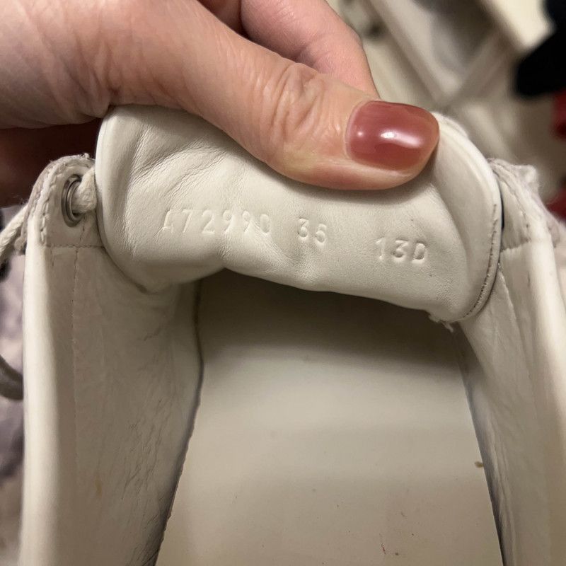 Gucci Gucci ACE Heart Leather Low-Top Sneakers -2508 Size US 5 / IT 35 - 5 Thumbnail