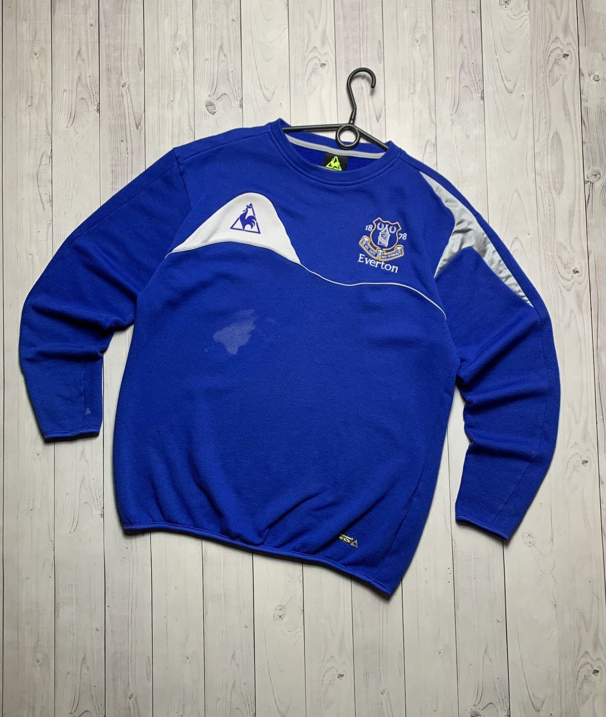 Vintage Vintage Everton soccer sweatshirt logo blue size L rare Size US L / EU 52-54 / 3 - 1 Thumbnail